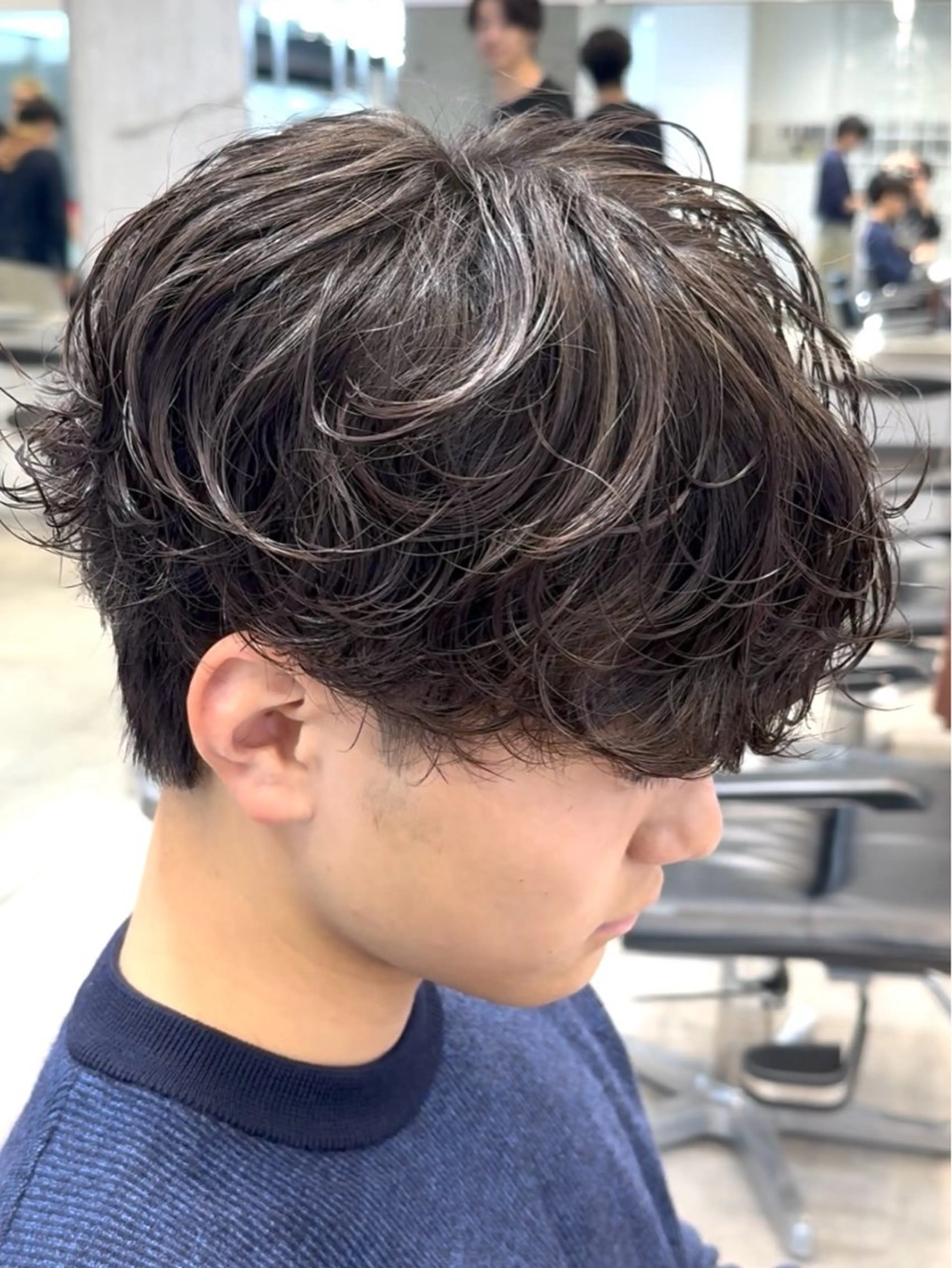 パーマ メンズ ゆきえ🤍 fifth/パーマ‪のヘアスタイル