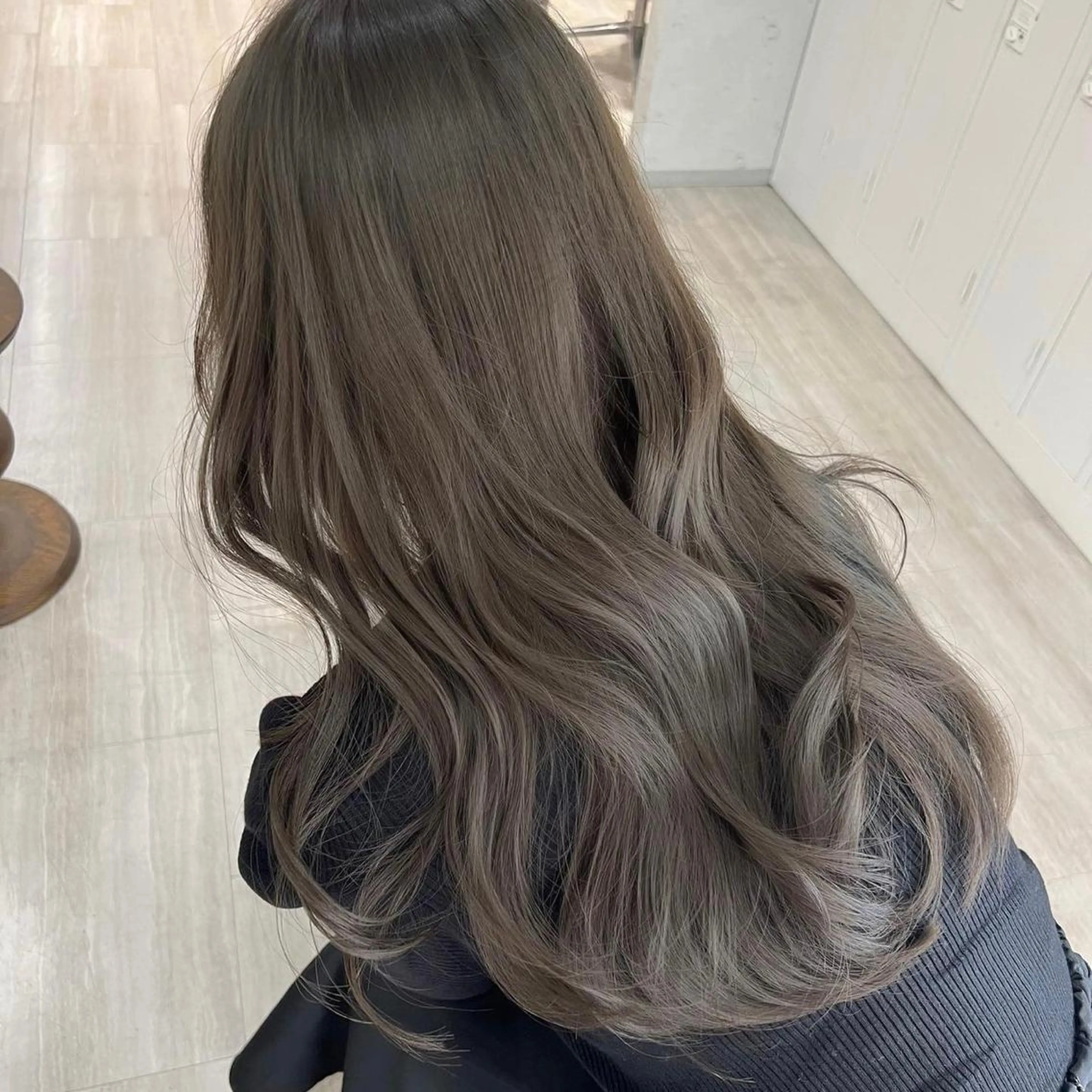 ロング カラー 透明感カラー 艶カラー/ヘアセット 着付け　ふうか　渋谷のヘアスタイル