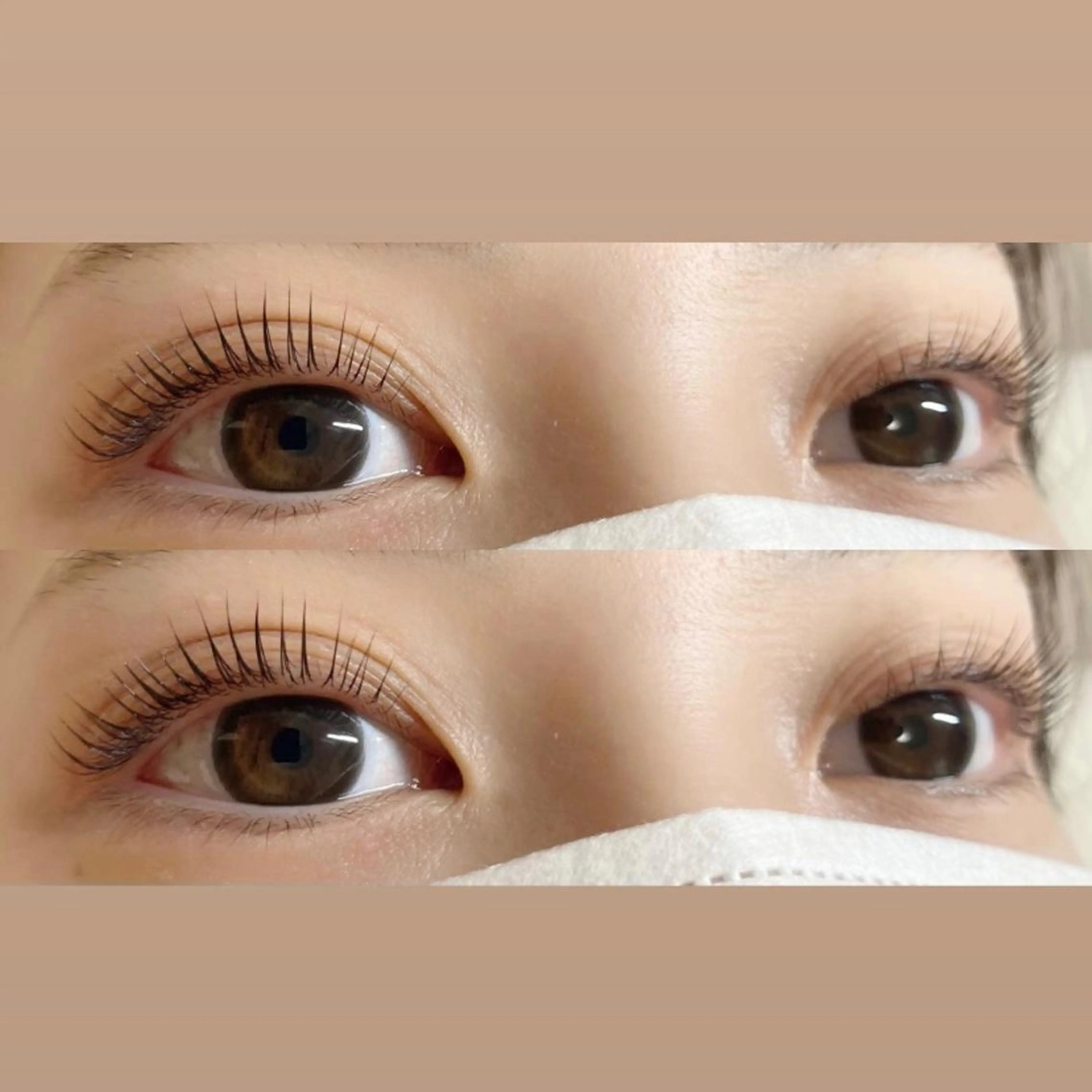マツエク・マツパ パリジェンヌラッシュリフト マツパ eyelash clear池袋のマツエク・マツパデザイン