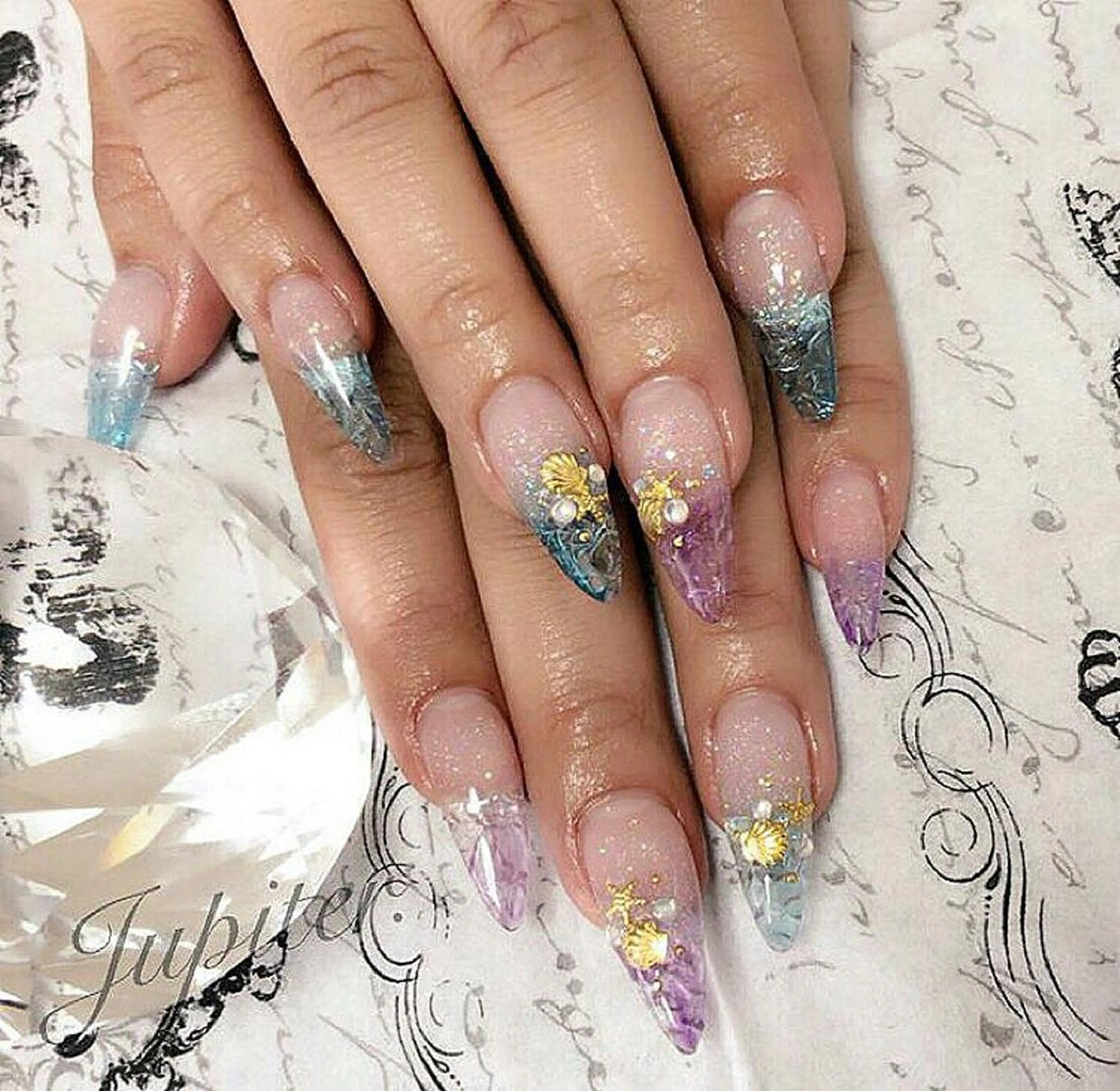 ネイル 夏ネイル PrivateSalon Jupiter所属・Jupiter .のネイルデザイン