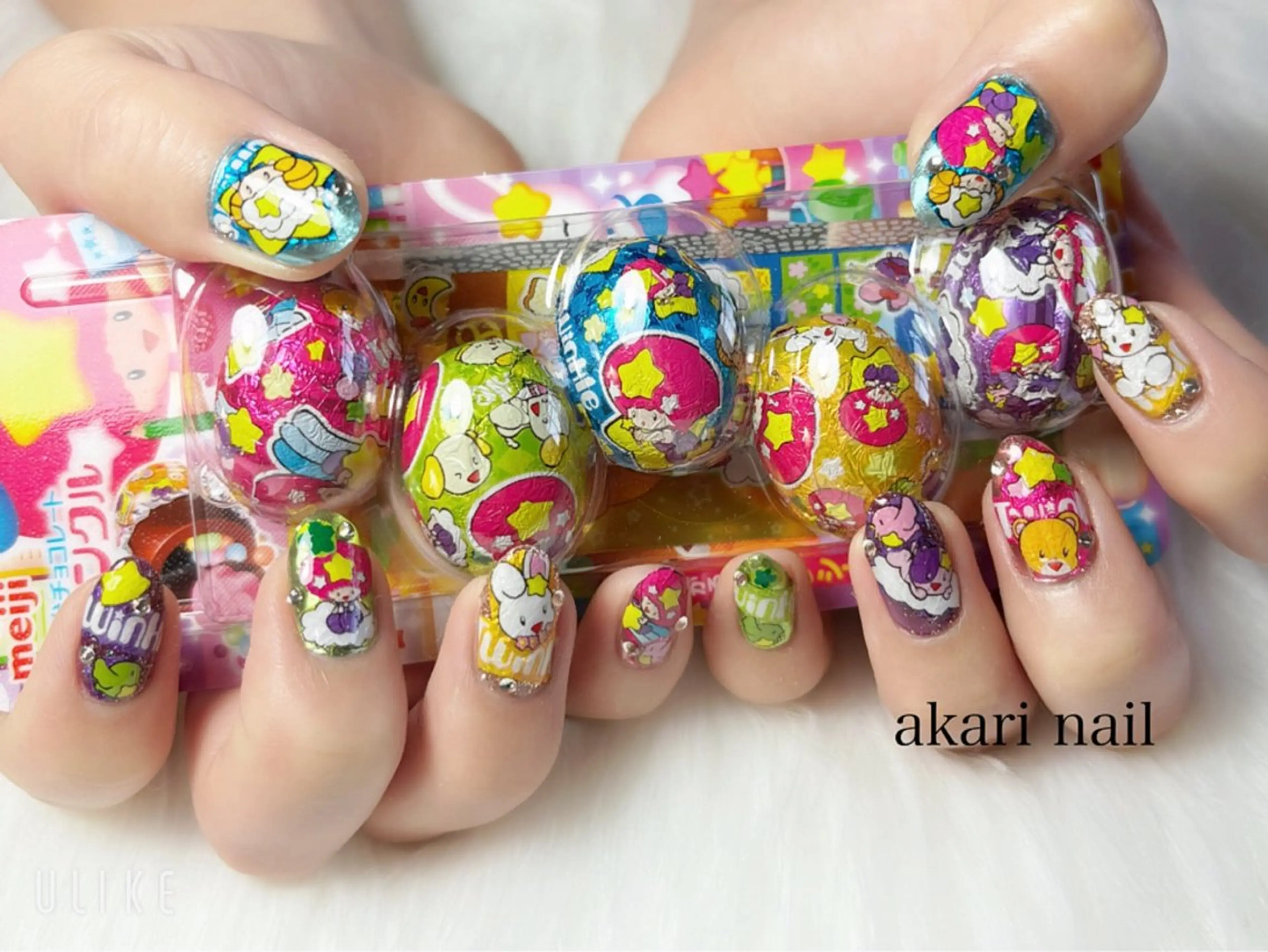 ネイル ハンドネイル フットネイル AKARI nail💅のネイルデザイン