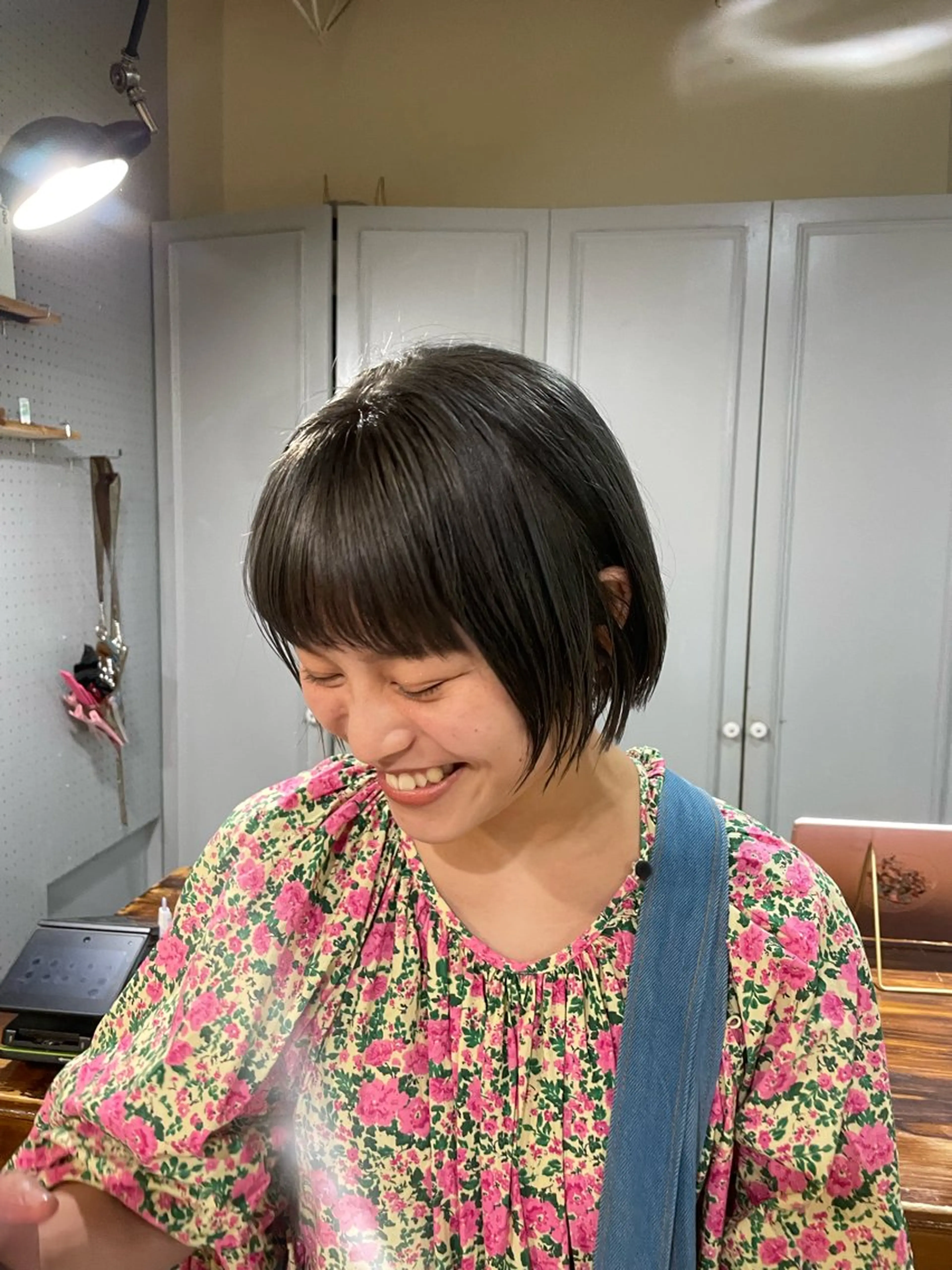 ショート カラー ブリーチ デザインカラー ハイトーンカラー 🤩噂のMr.髪ポジ ティブ®️yu🤩のヘアスタイル