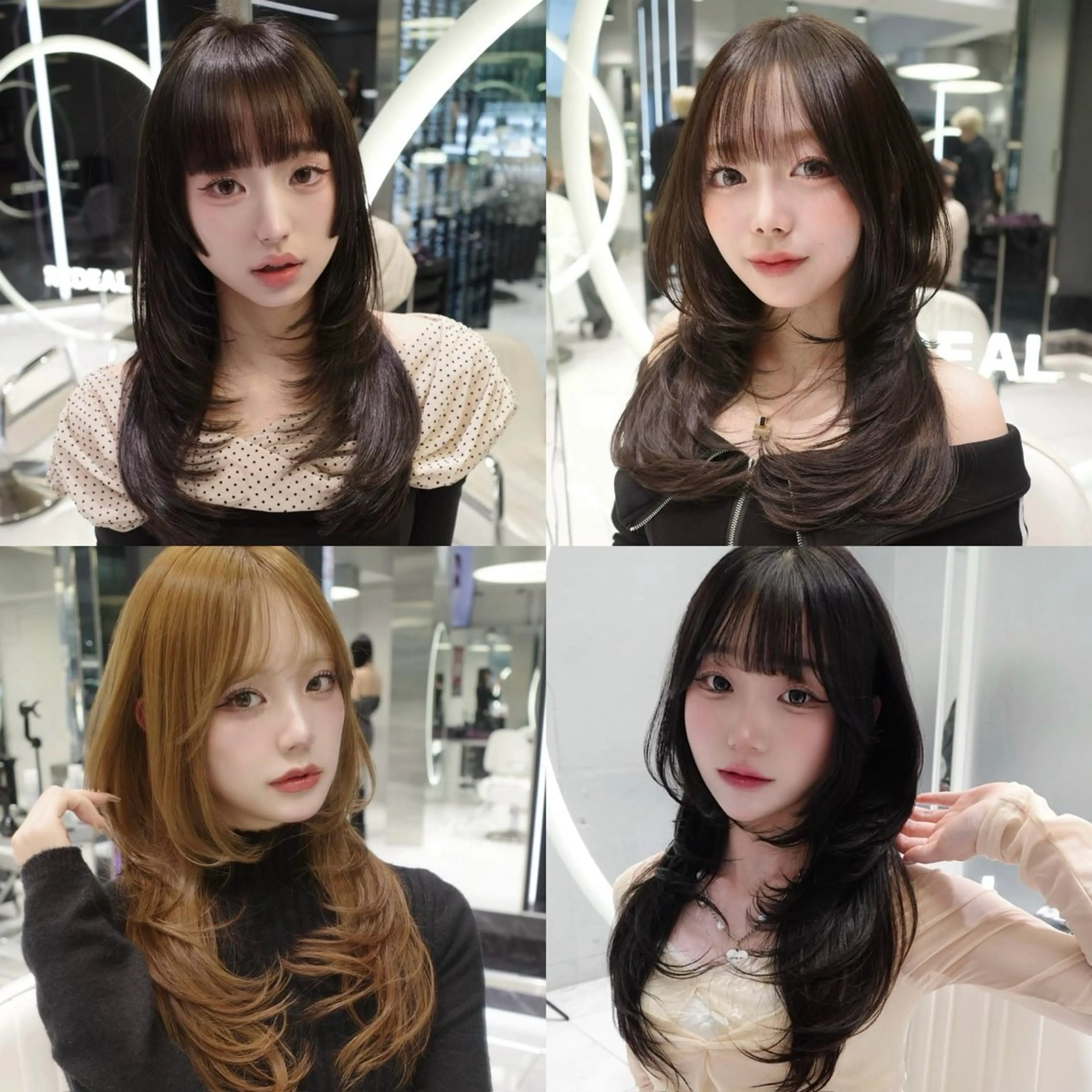 ロング カラー くびれヘア 顔周りカット ハイレイヤー 韓国風ヘア レイヤーカット カット ヘアカラー トリートメント Nao/ 大宮/レイヤーカットのヘアスタイル