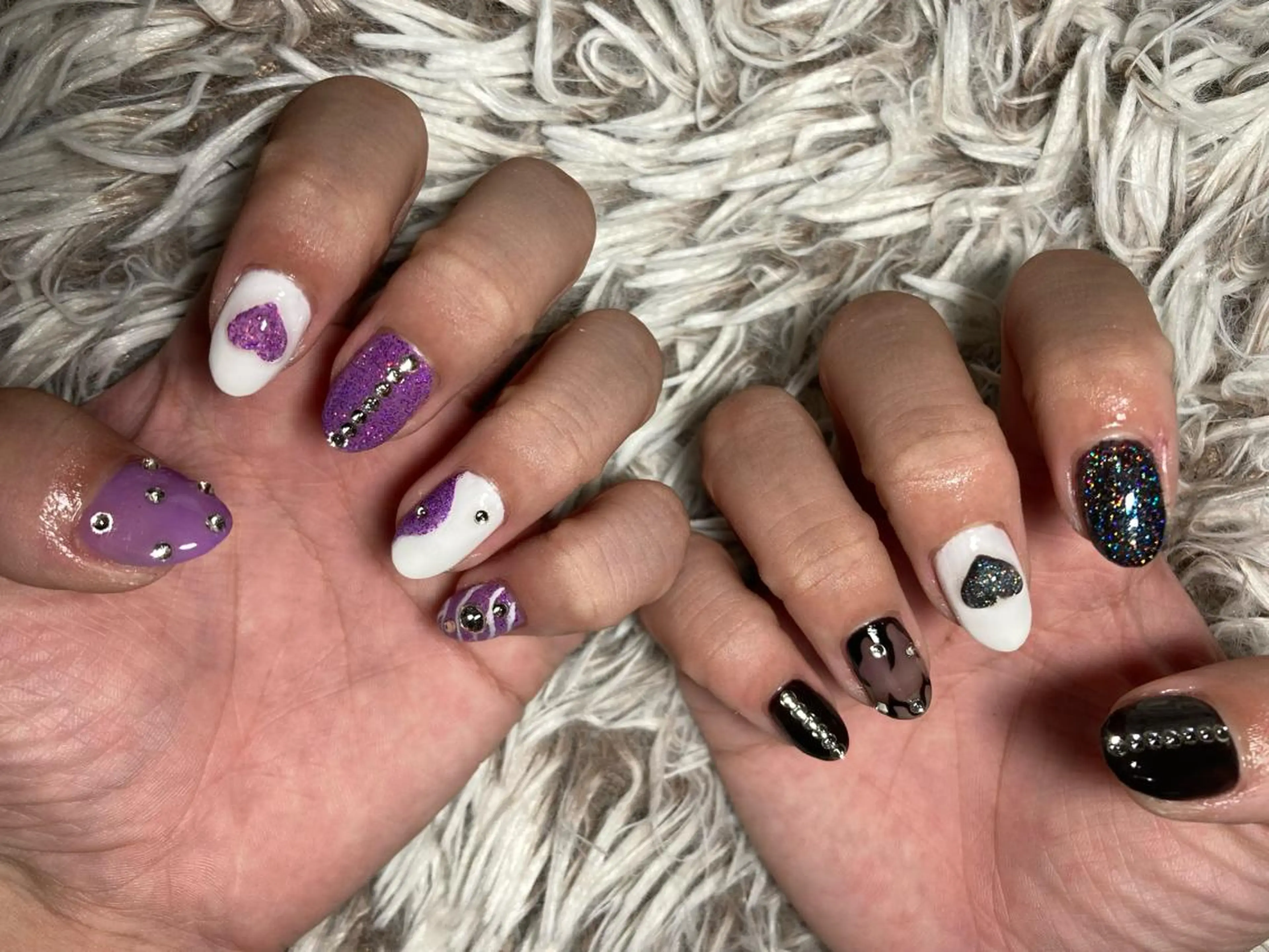 ショート ネイル ハンドネイル フットネイル ✴︎ Delightのネイルデザイン