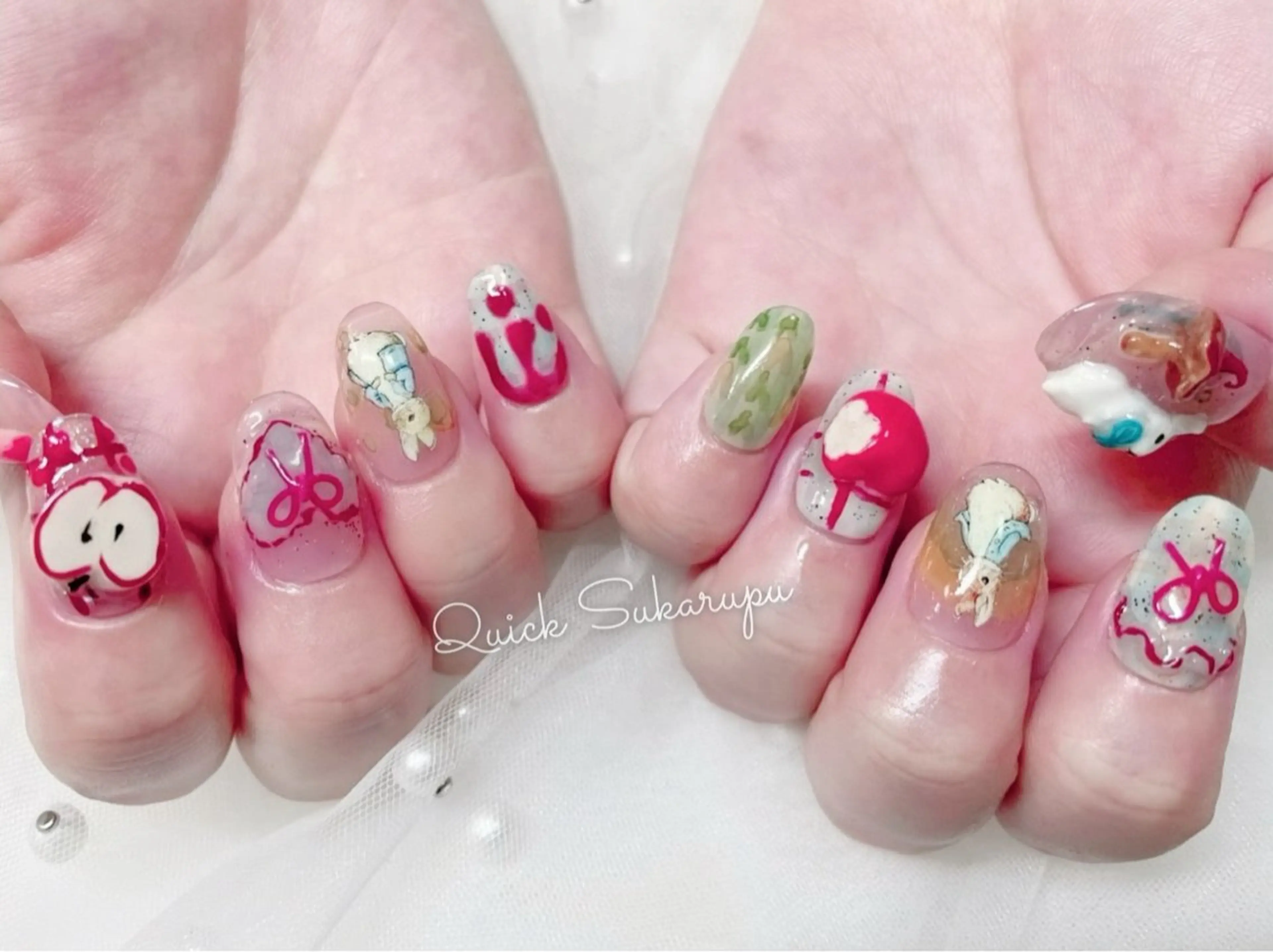 ネイル Quick Sukarupuのネイルデザイン