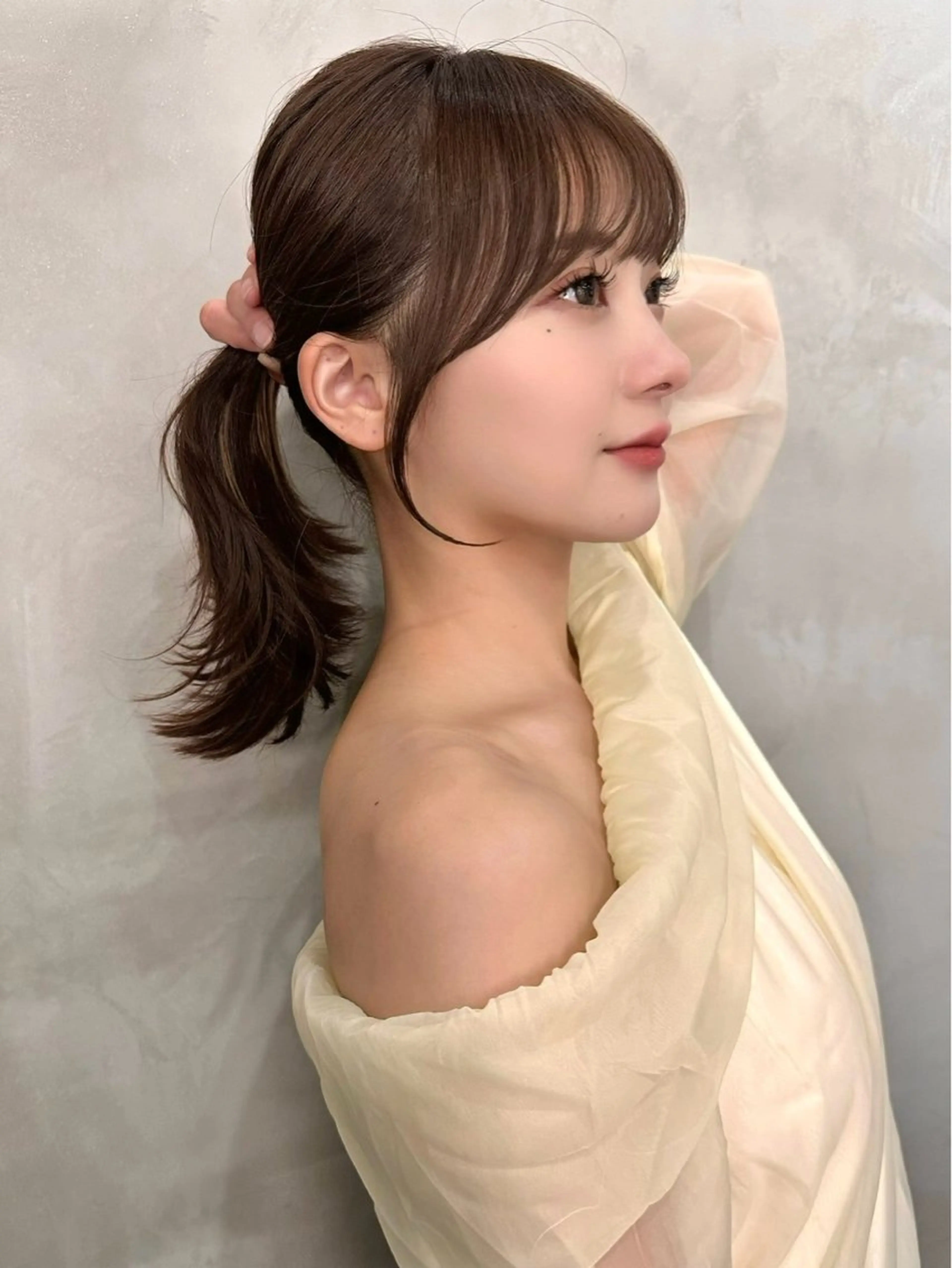 セミロング カラー GLROW 大宮 ANNEXのヘアスタイル