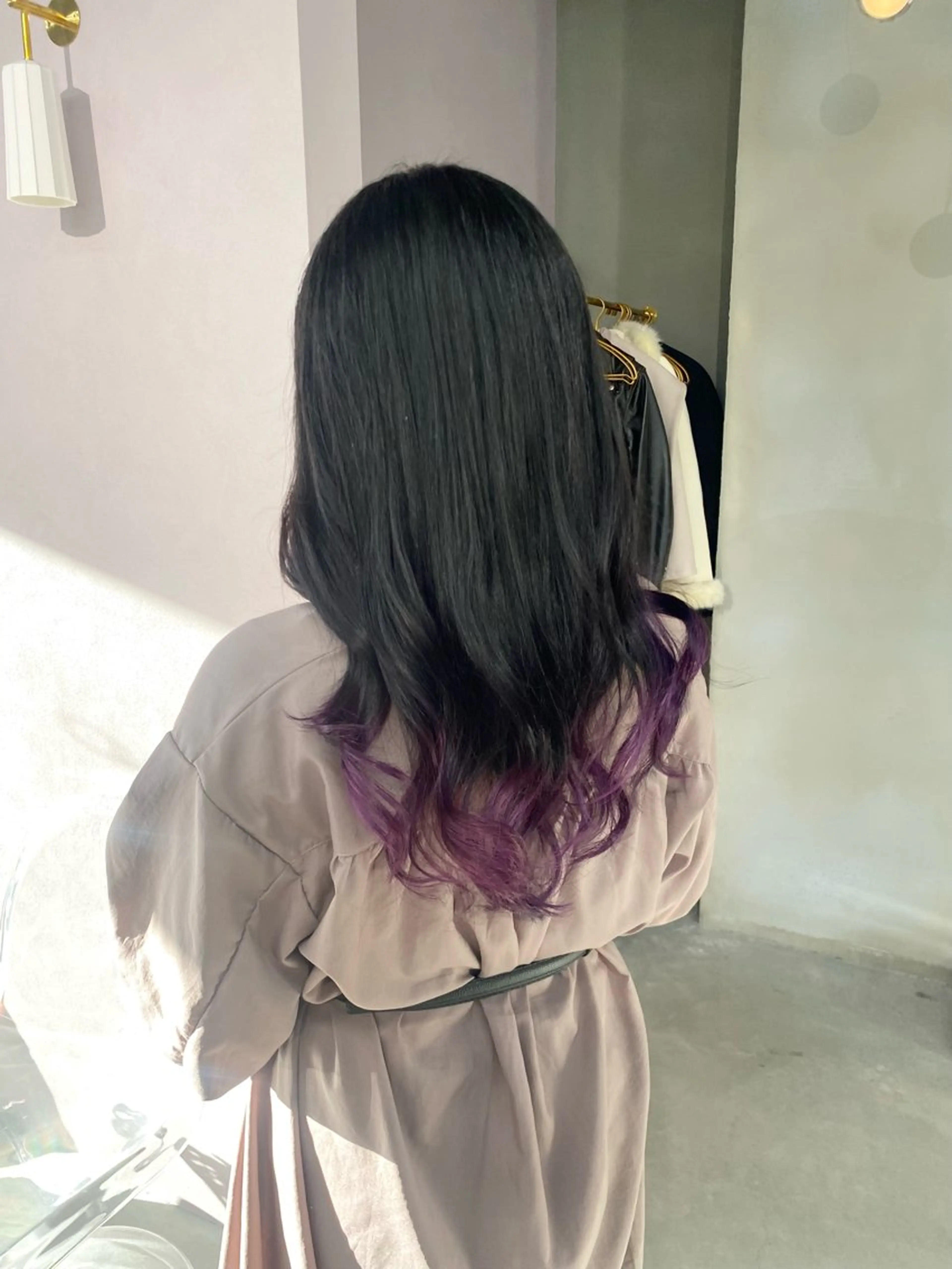 ロング カラー ヘアカラー 前橋 姫奈のヘアスタイル