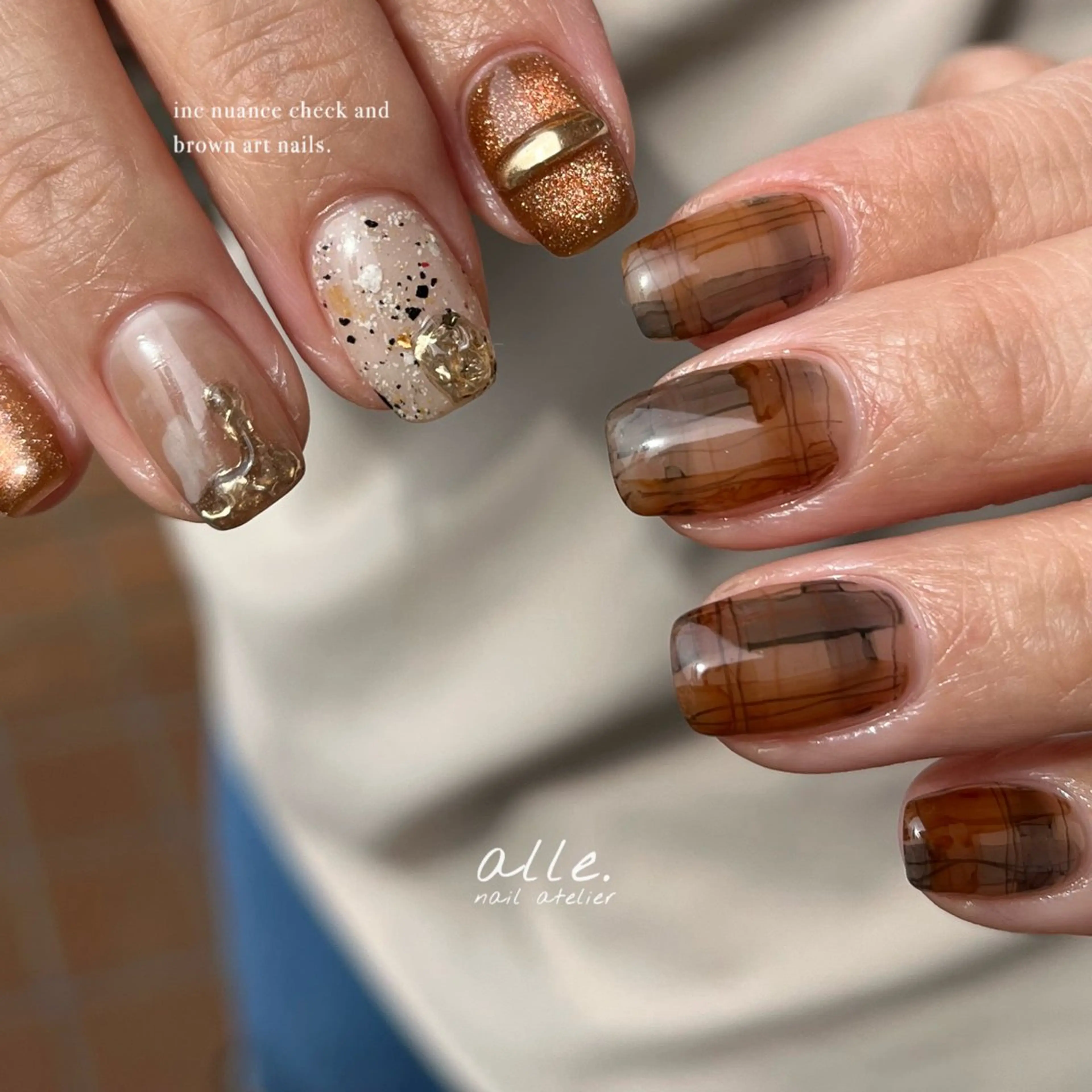 ネイル atelier alle.のネイルデザイン