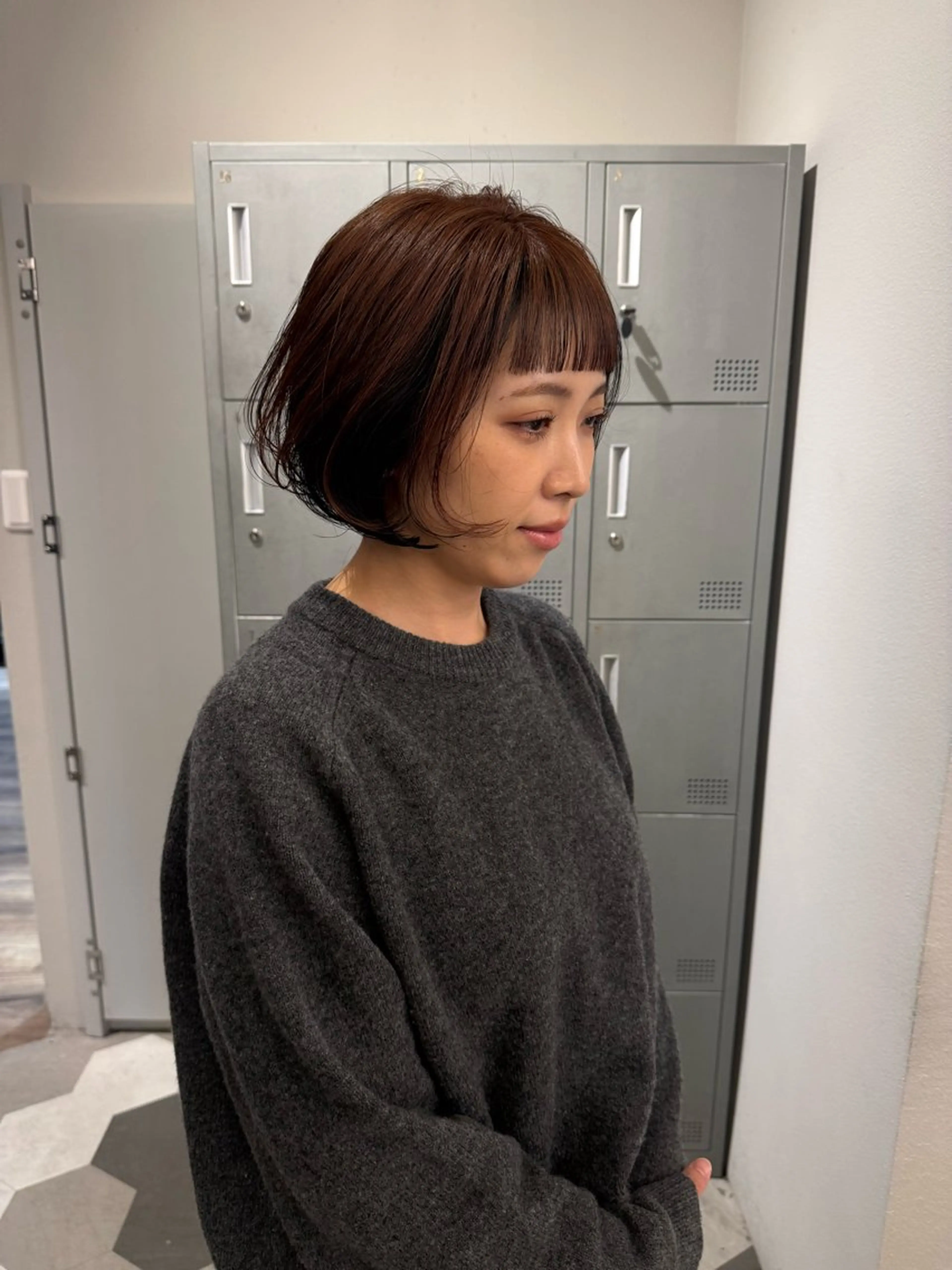 ショート カラー ヘアカラー ブリーチ/アレンジ 天満/chihiroのヘアスタイル