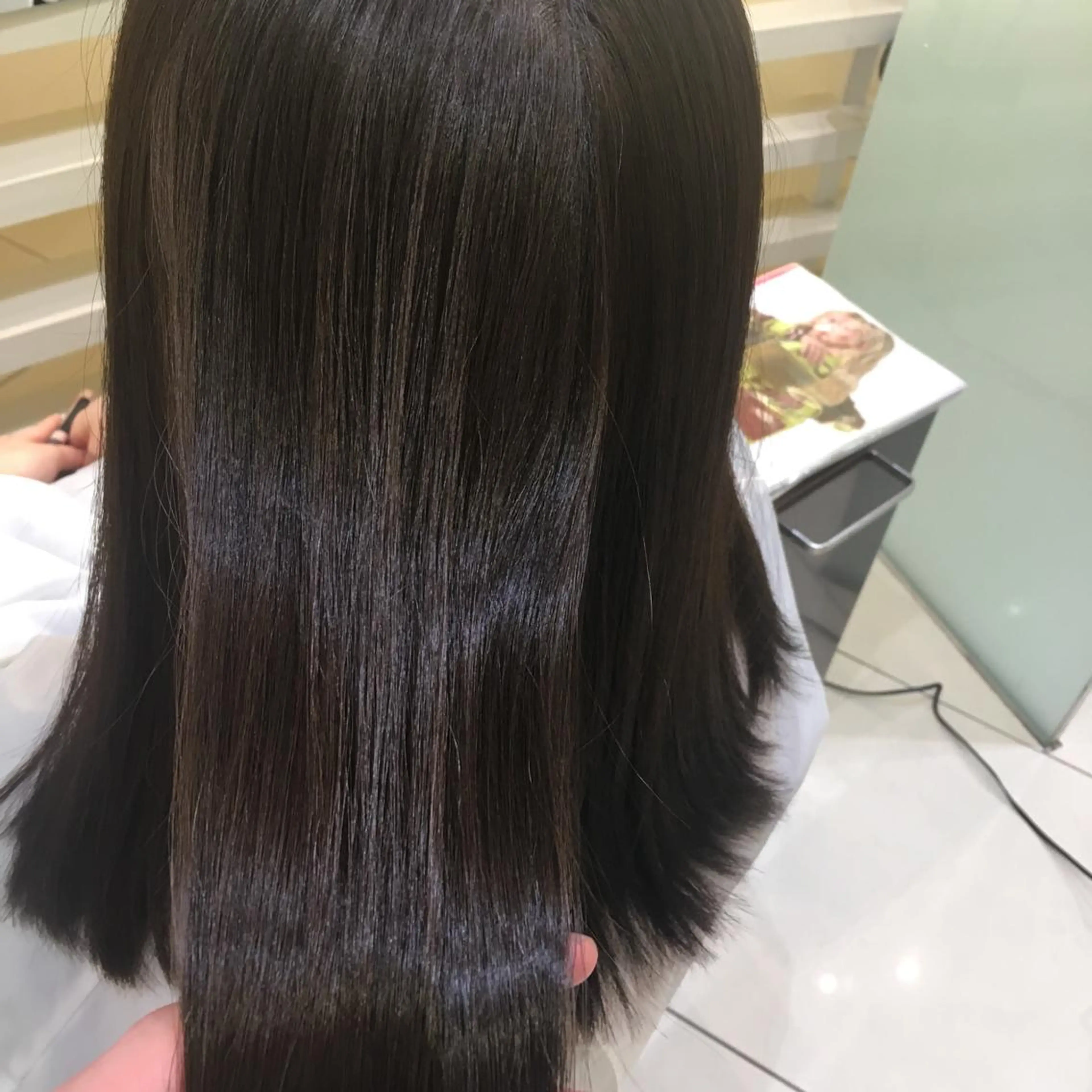 ロング カラー パーマ ヘアアレンジ ネイル マツエク・マツパ 💎耳ツボジュエリー ×銀座美容室💎のヘアスタイル