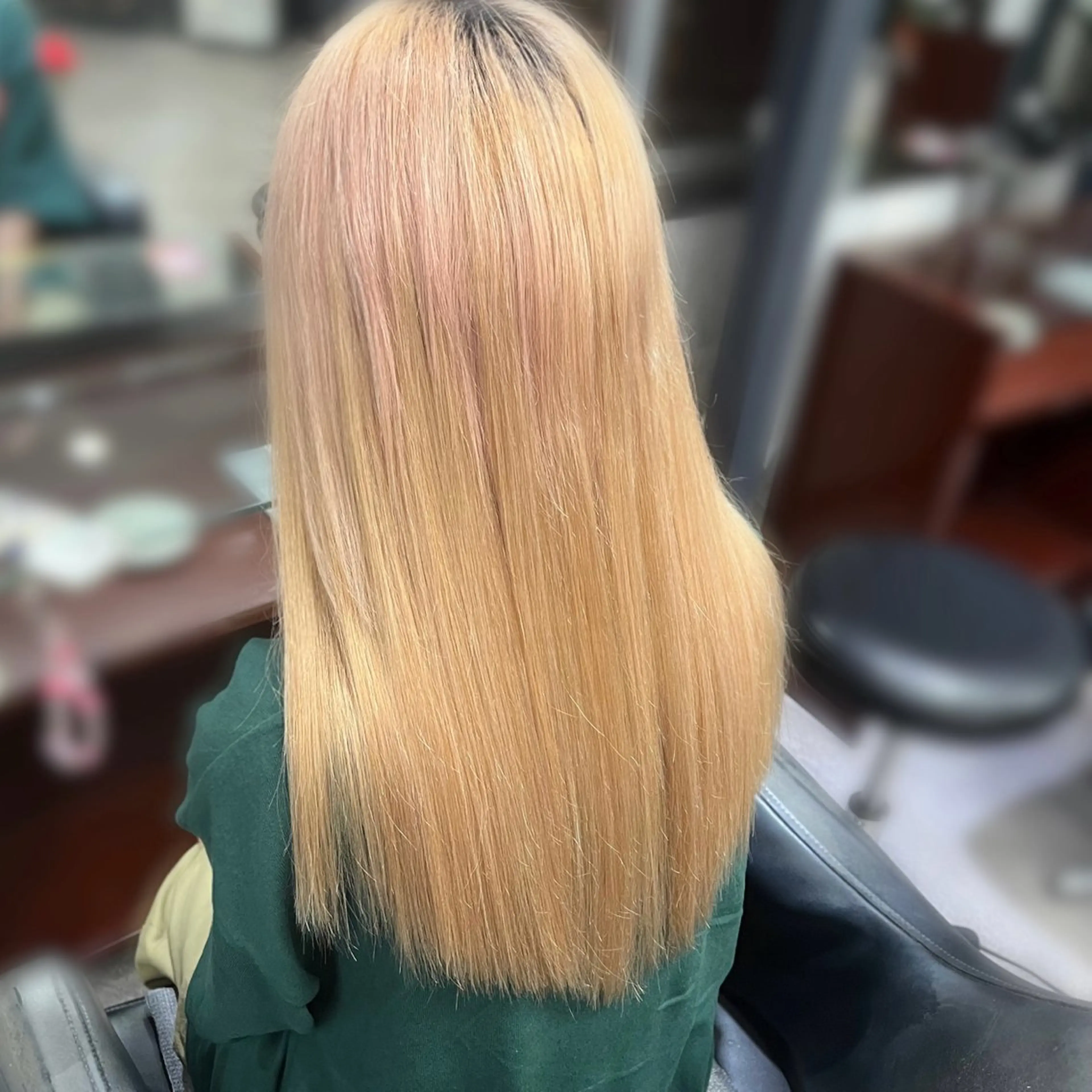 ロング ボブ エクステ ロング シールエクステ KUMA🧸のヘアスタイル