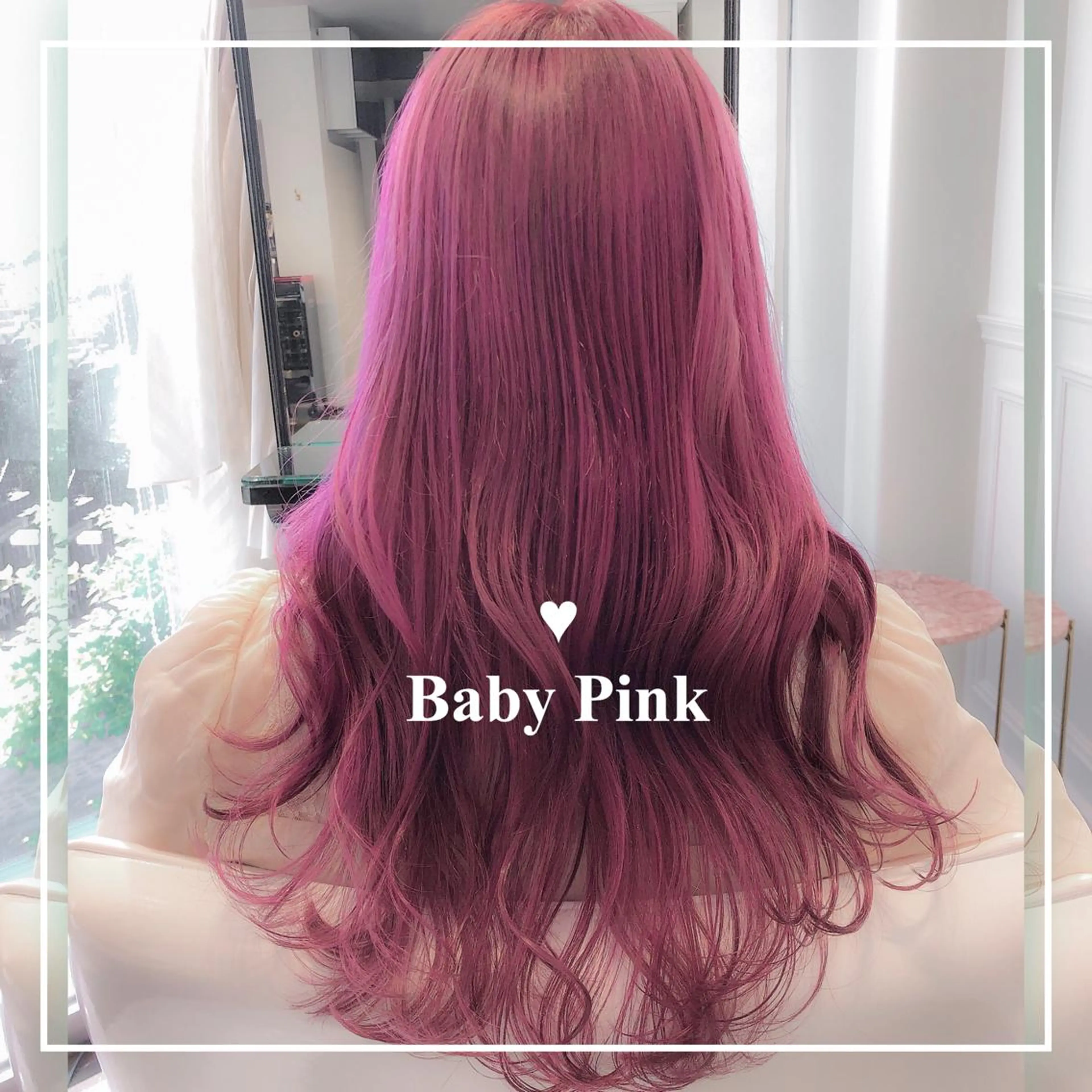 ロング カラー ブリーチ ヘアカラー トリートメント LOTTA CUCCI所属・miyu /トレンド カラー×艶髪のヘアスタイル