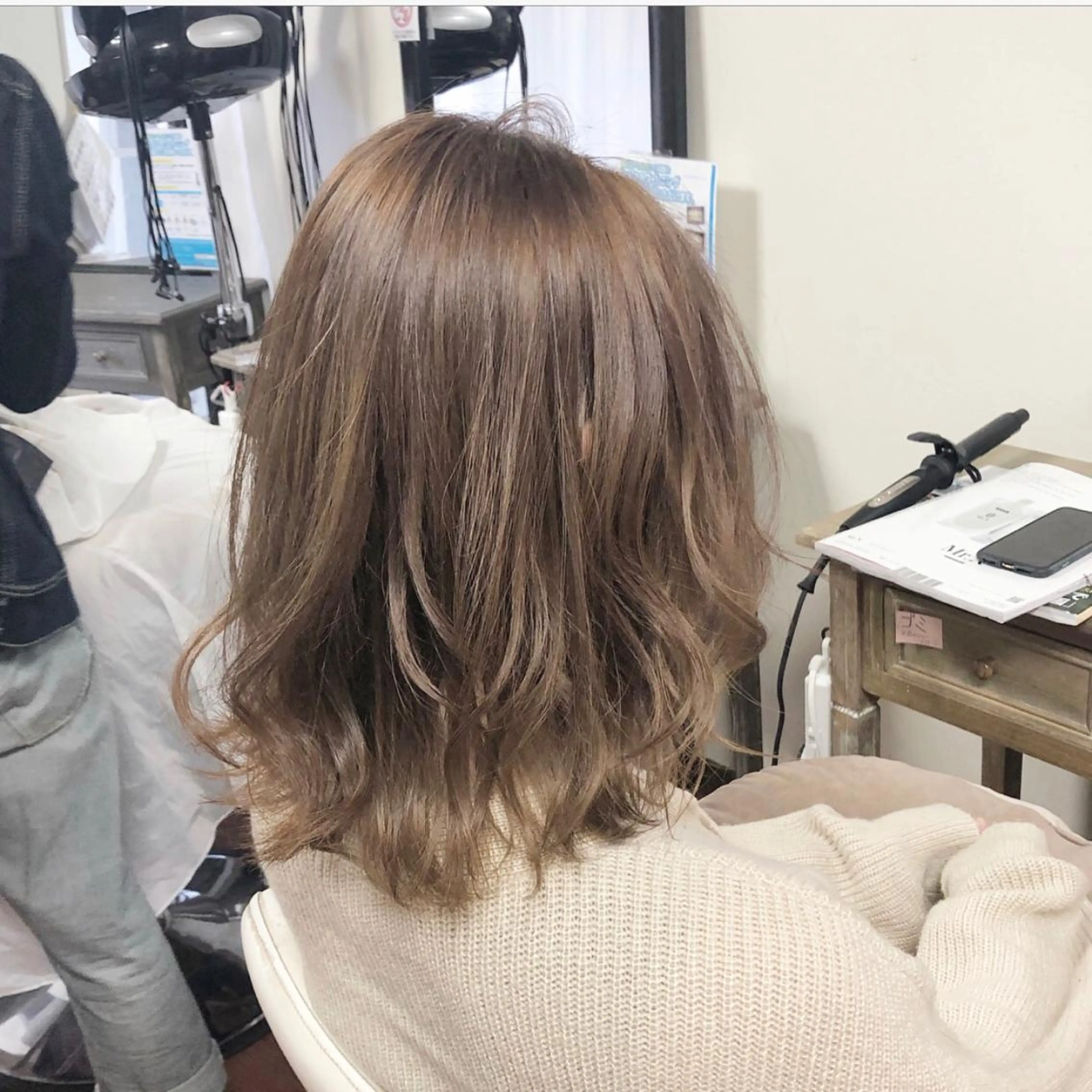 カラー＋トリートメント相談の写真