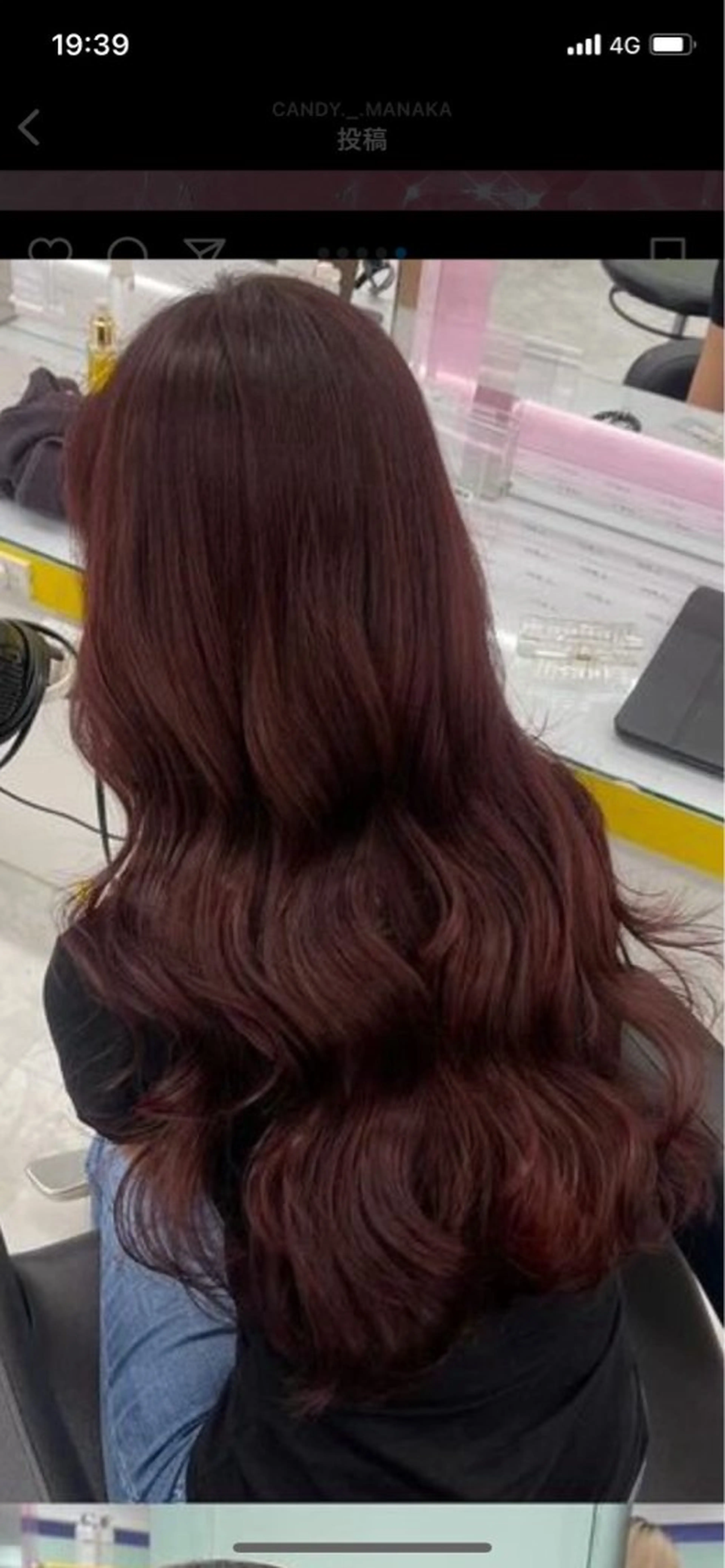 ロング まろっと艶感ブラウン ベージュ🤍まなかのヘアスタイル