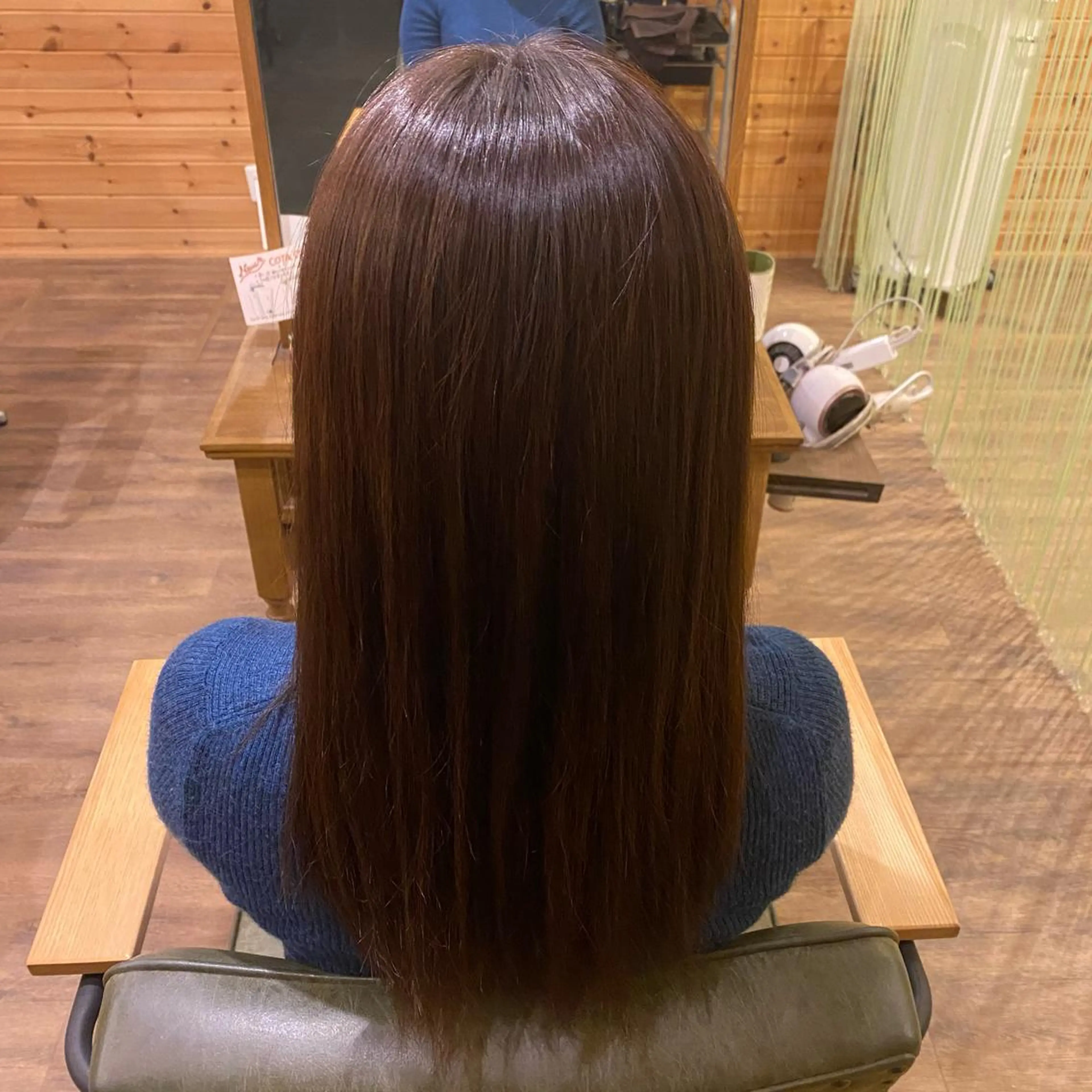 カラー ブリーチ ブラウンカラー ブリーチなしカラー Ecre hair SARAのヘアスタイル