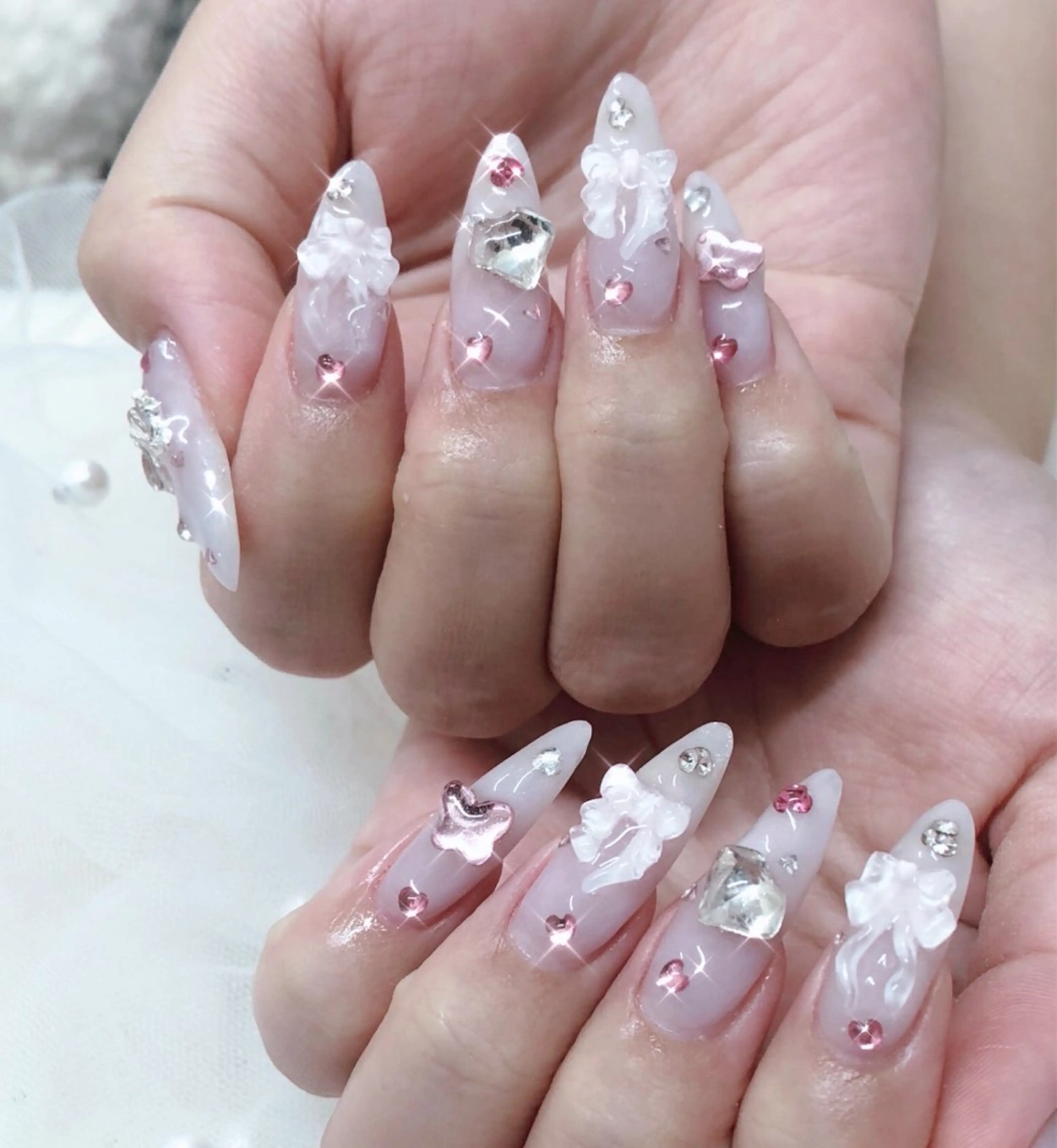 ネイル べっ甲ネイル フットネイル マグネットネイル オフィスネイル スカルプネイル ハンドネイル 大門浜松町 ネイルのネイルデザイン