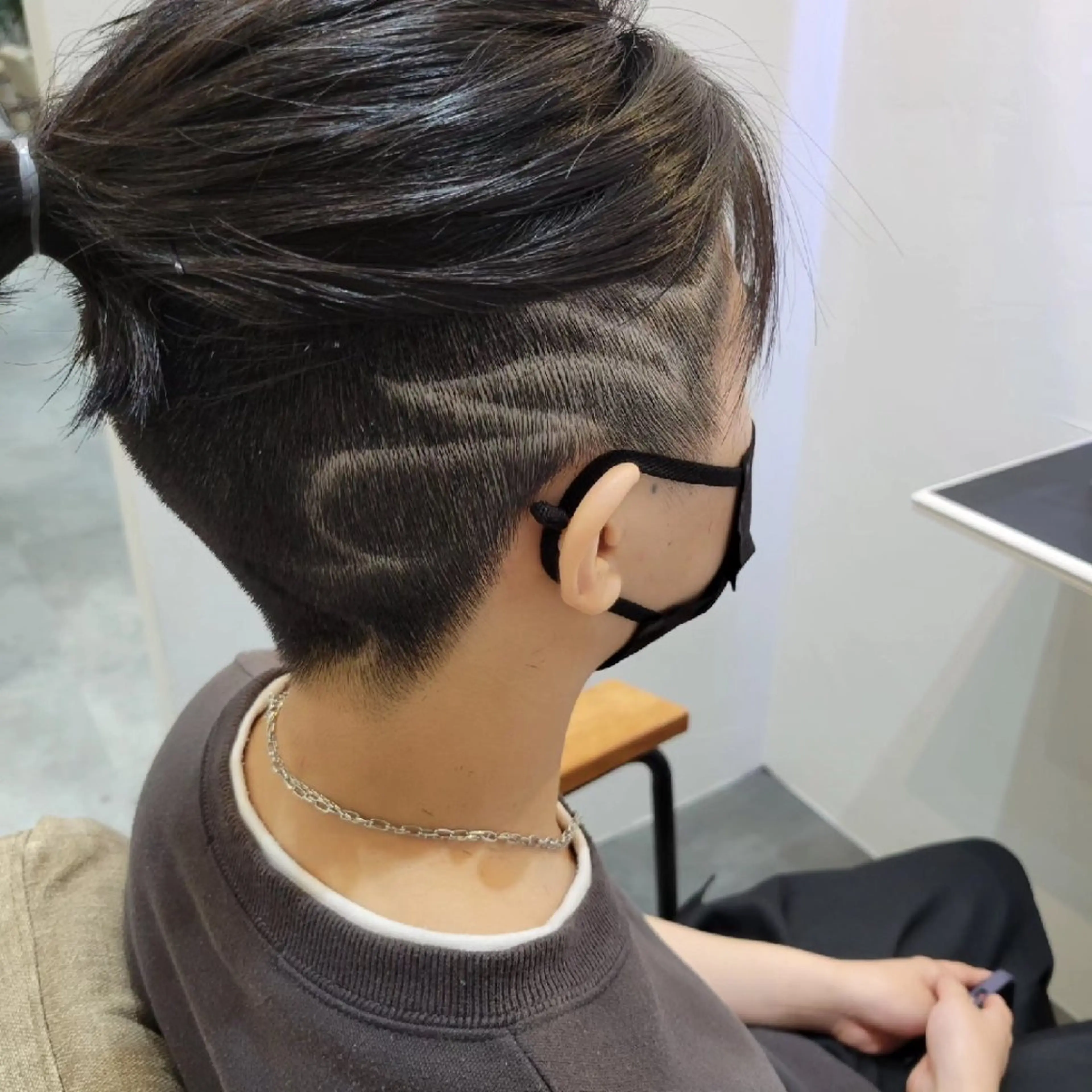 メンズ 大前 真のヘアスタイル