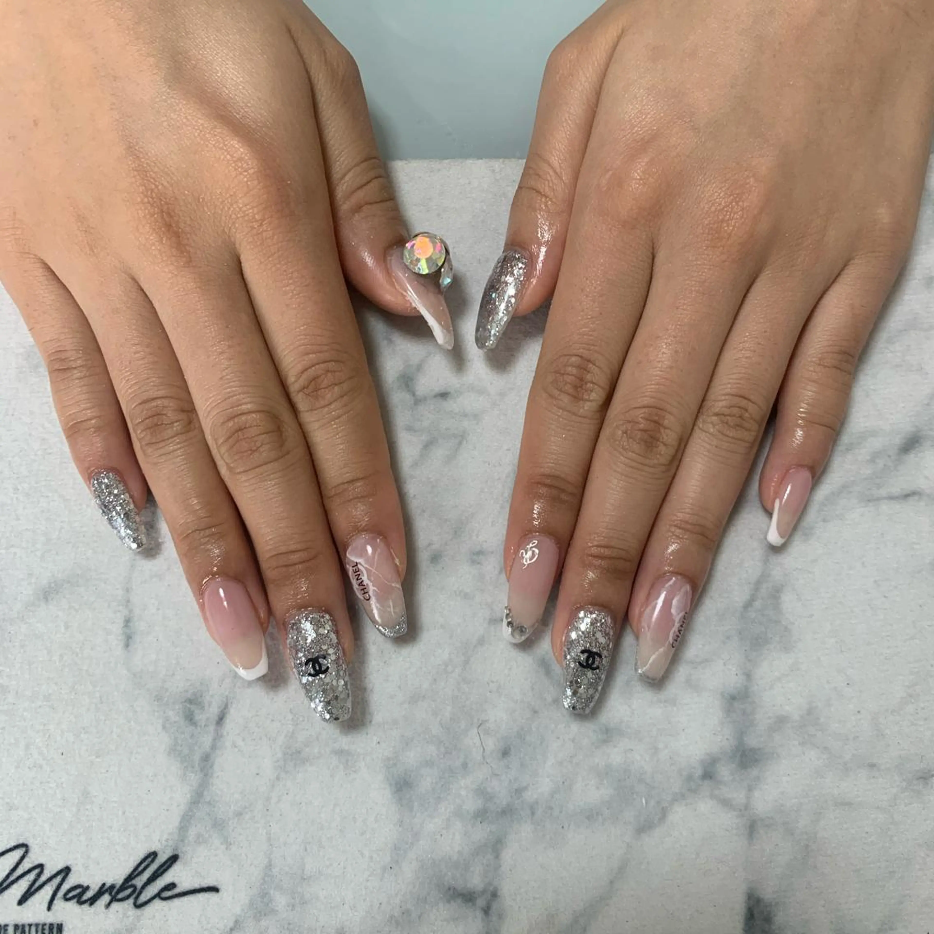 ネイル 🌙🫧CHARME (RUKA)🦋🫧のネイルデザイン