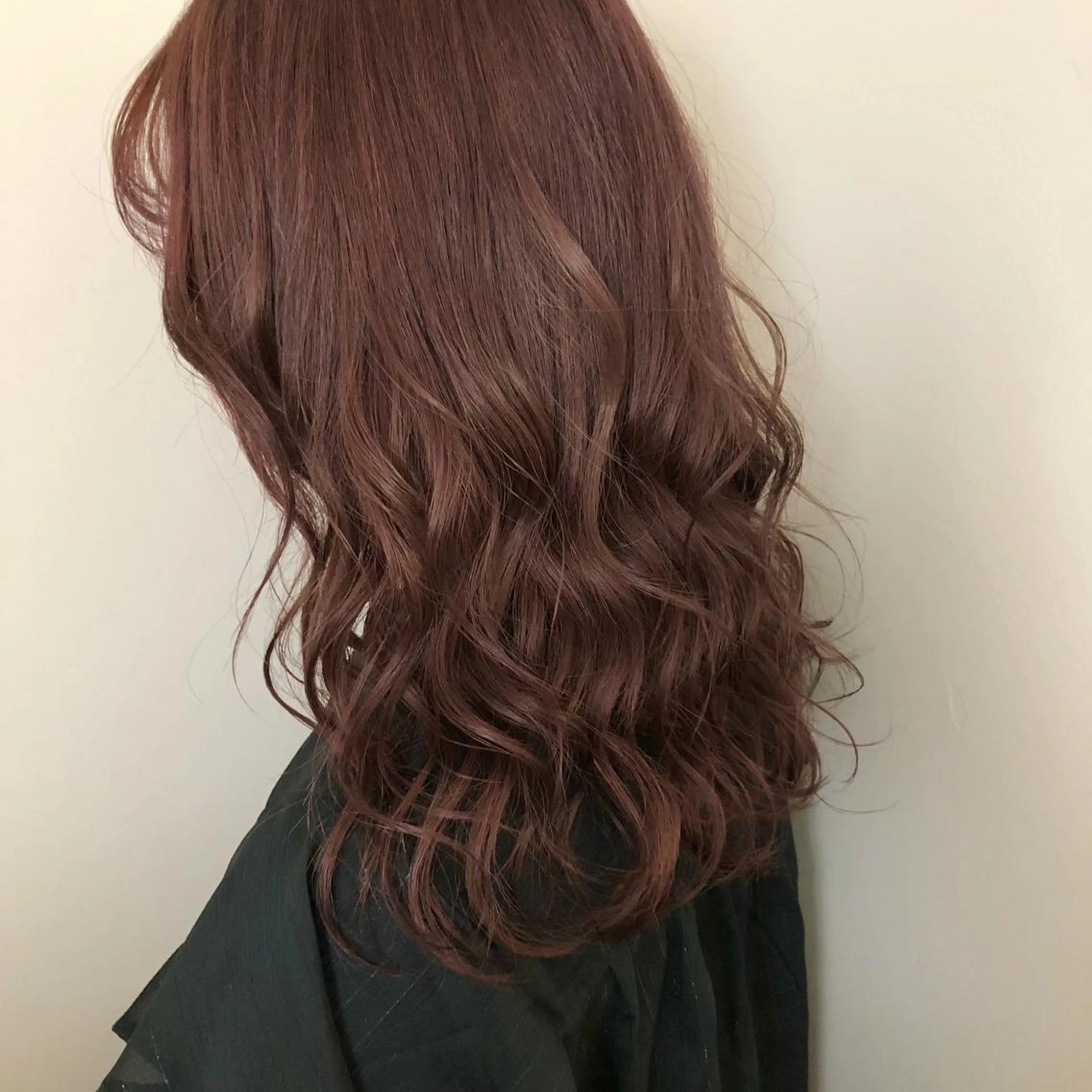 セミロング カラー ブラウンカラー ピンクカラー ピンクブラウン ヘアカラー トリートメント ボブレイヤー/ カラー診断/Amiのヘアスタイル