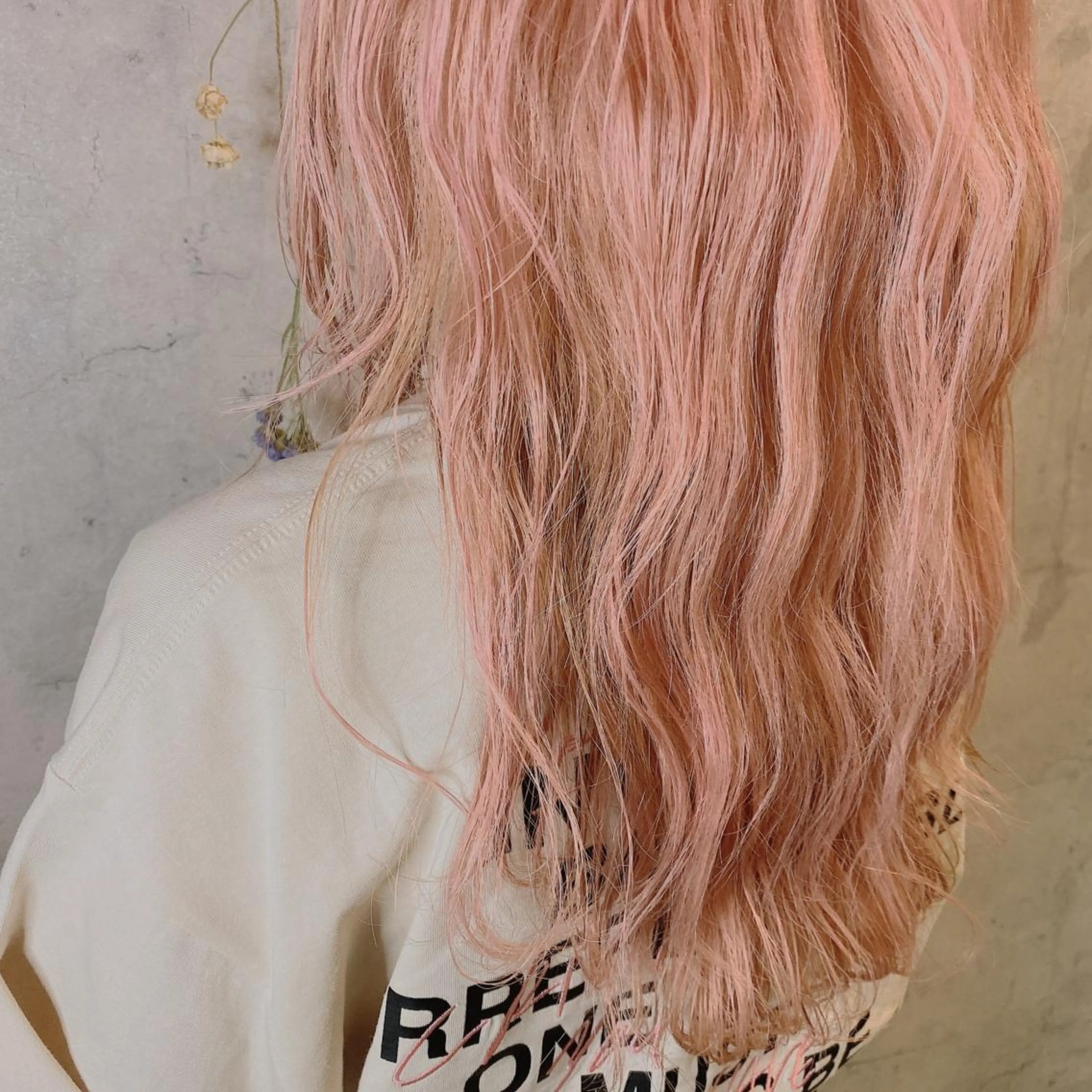 セミロング 韓国風ヘア vato バトのヘアスタイル