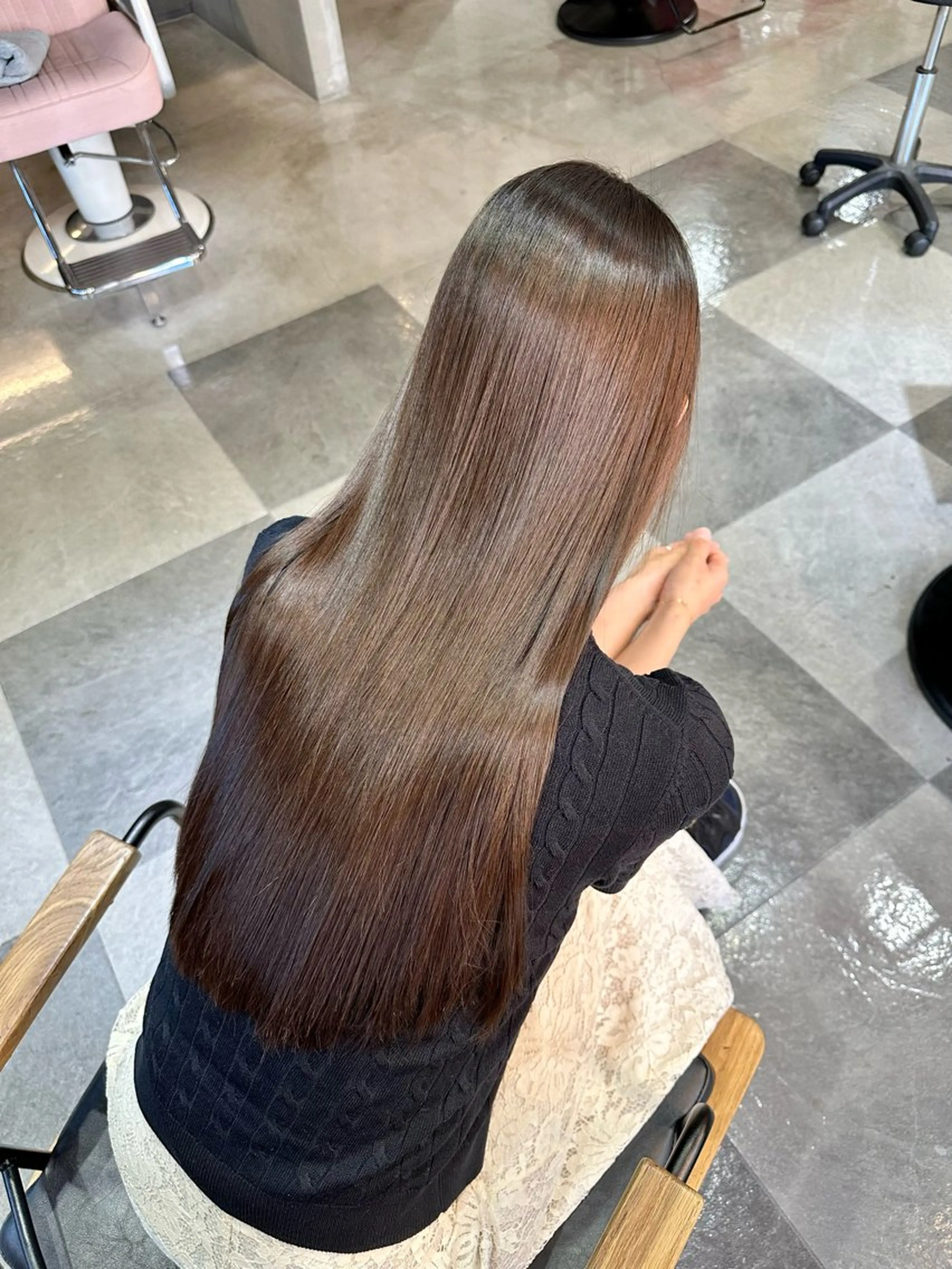 ロング 髪質改善|縮毛矯正 ◎店長◎Keitaのヘアスタイル