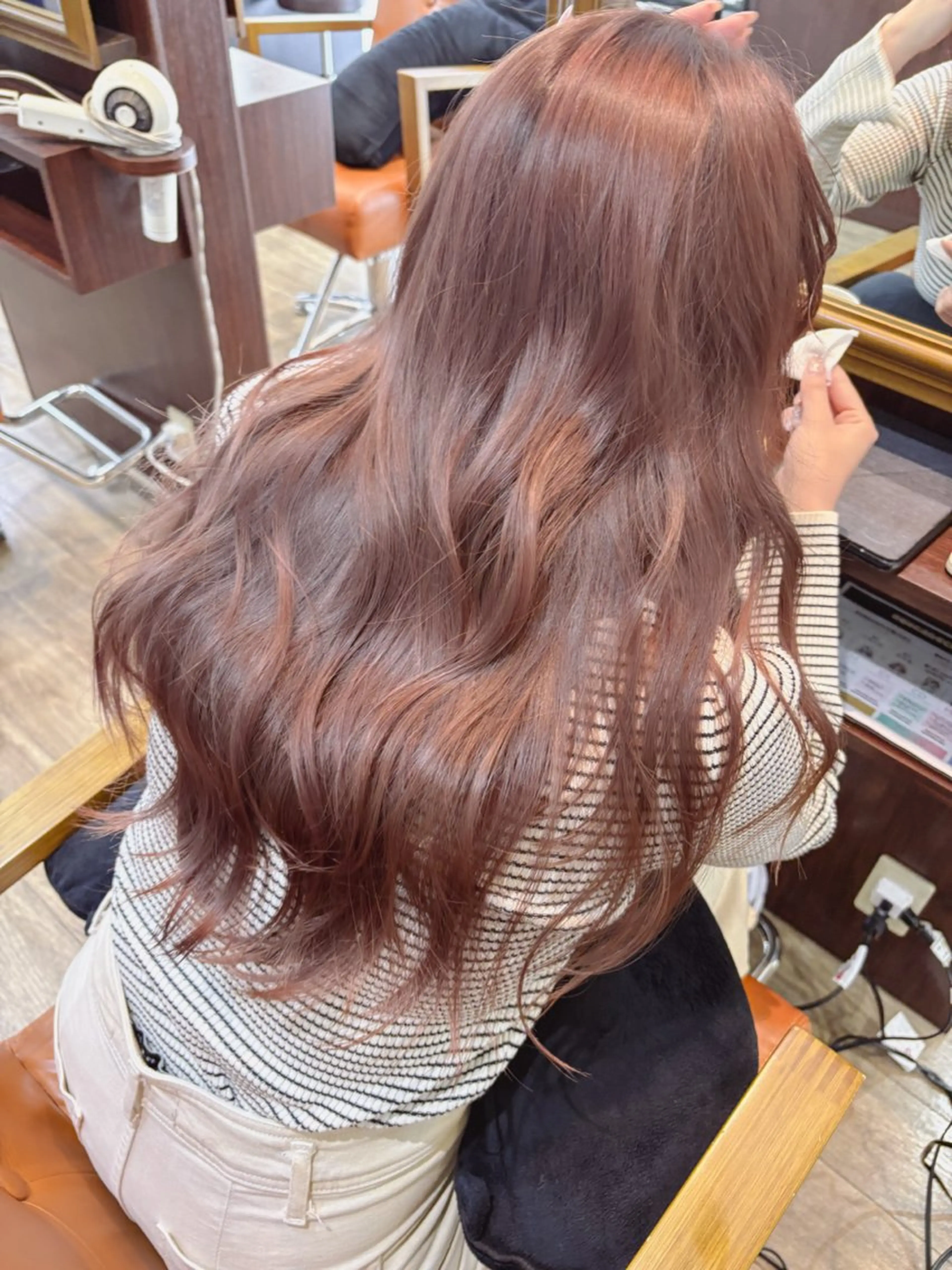 ロング カラー カット ヘアカラー トリートメント enVOGUE🌀 宮本泰周のヘアスタイル