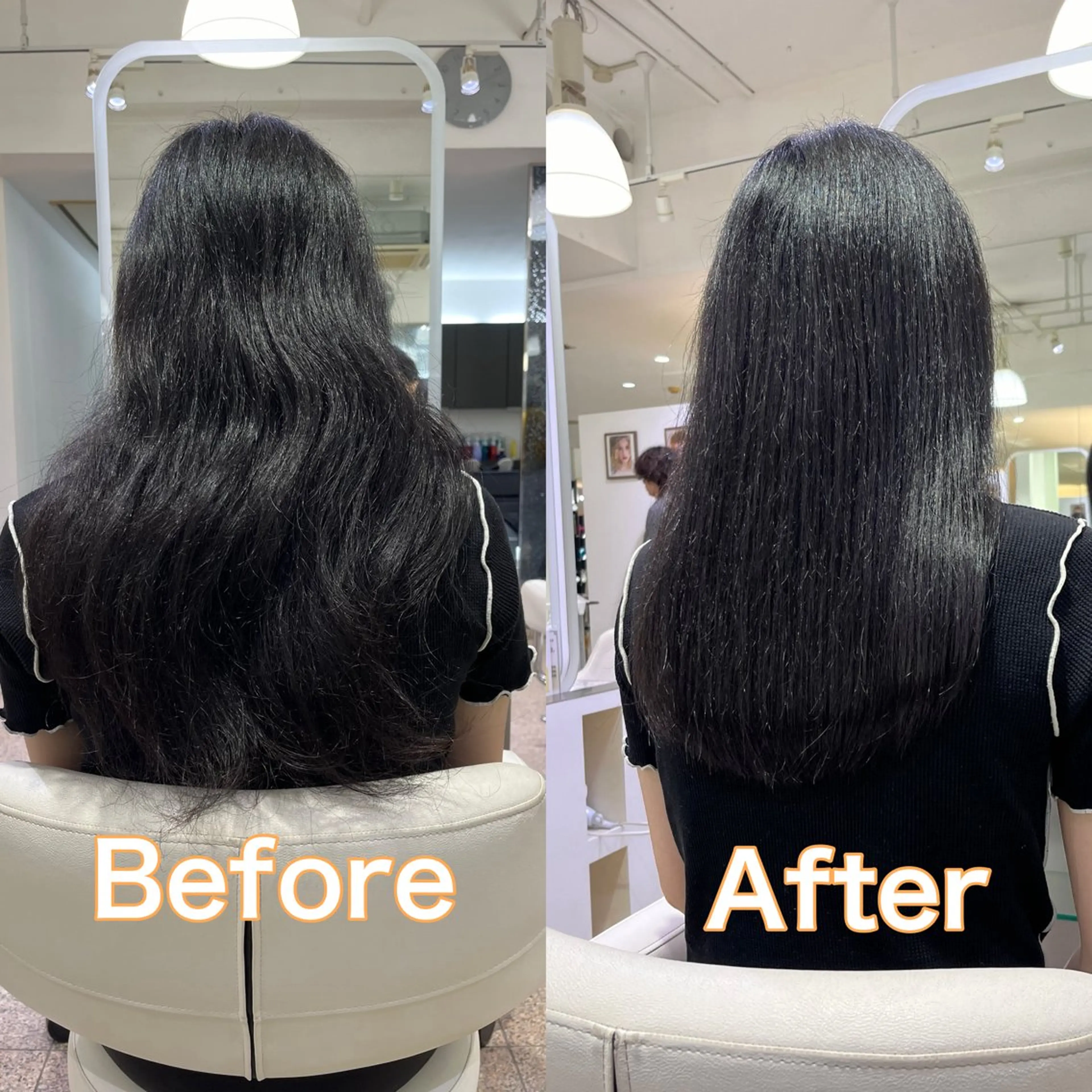 ロング ボブ くせ毛 ロング トリートメント 天神 大名 ショート ボブ 宇土あやかのヘアスタイル