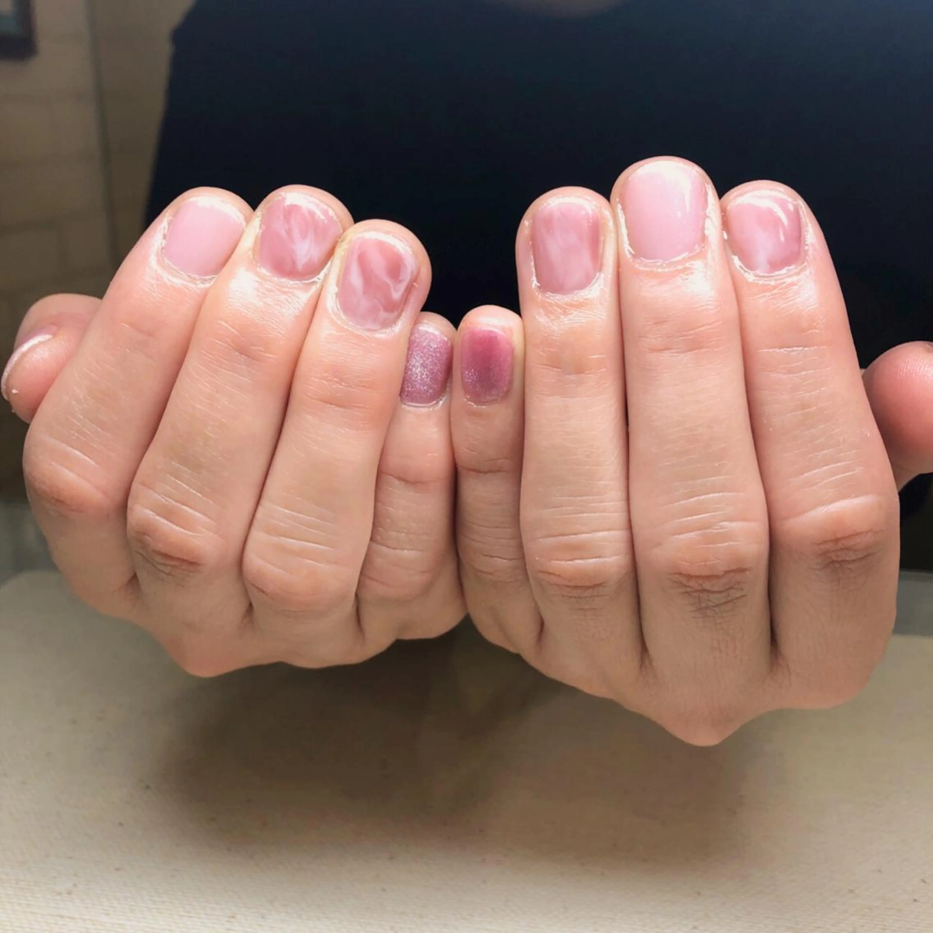 ネイル arm in arm ︎✿Yamamotoのマツエク・マツパデザイン