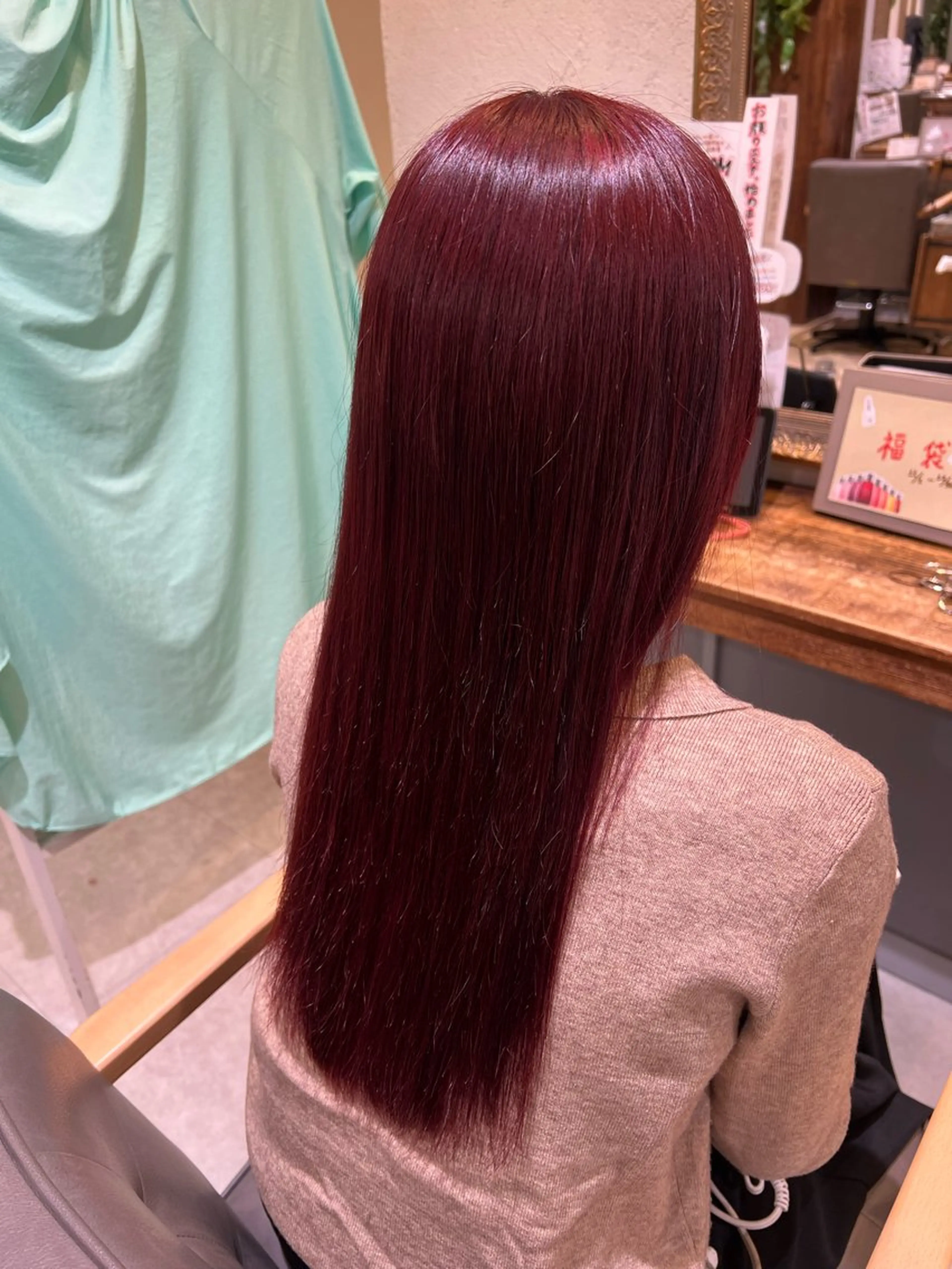 イルミナカラー➕オージュアトリートメント🫧の写真