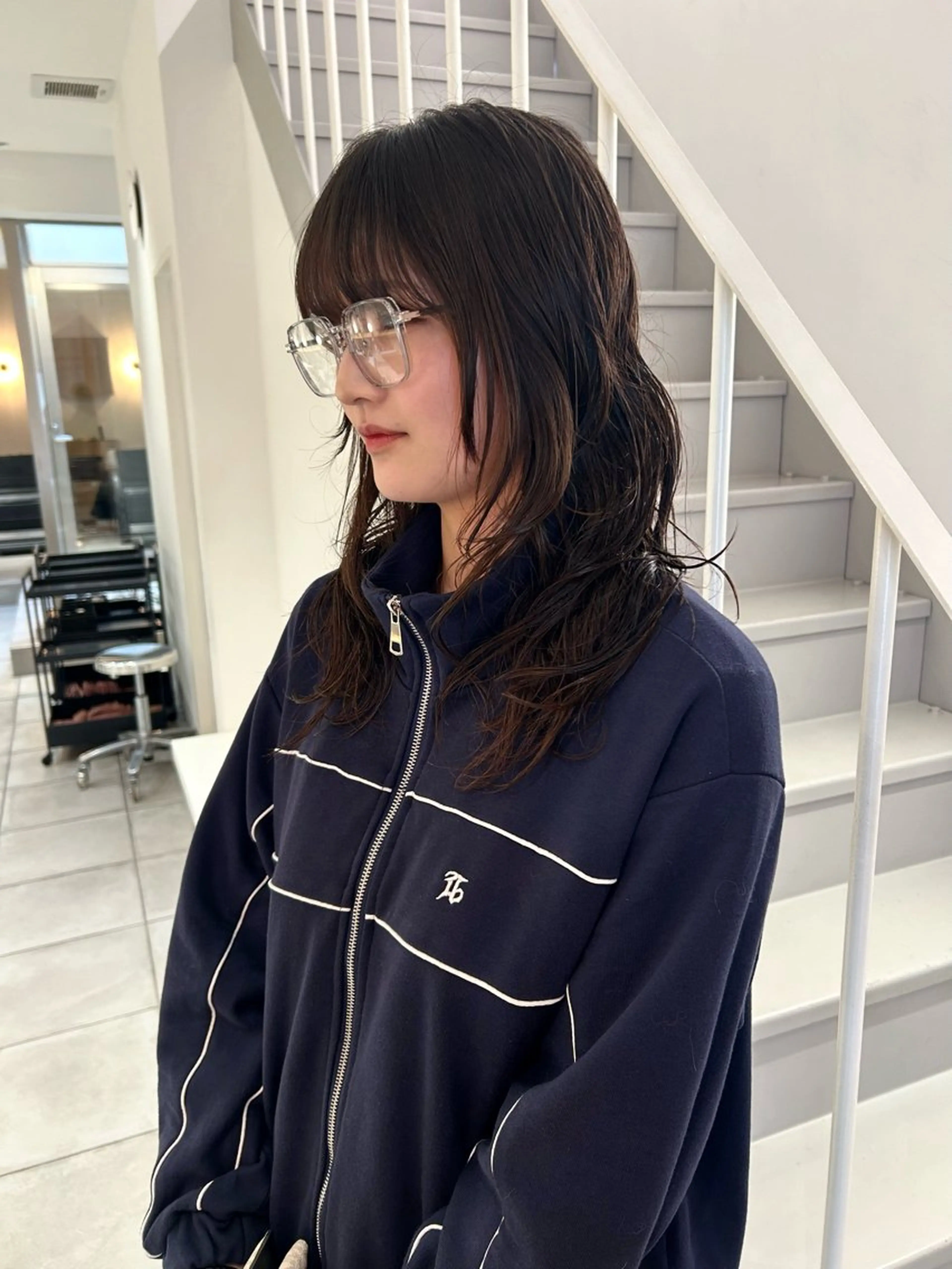 ロング パーマ hanabi /melt西梅田のヘアスタイル