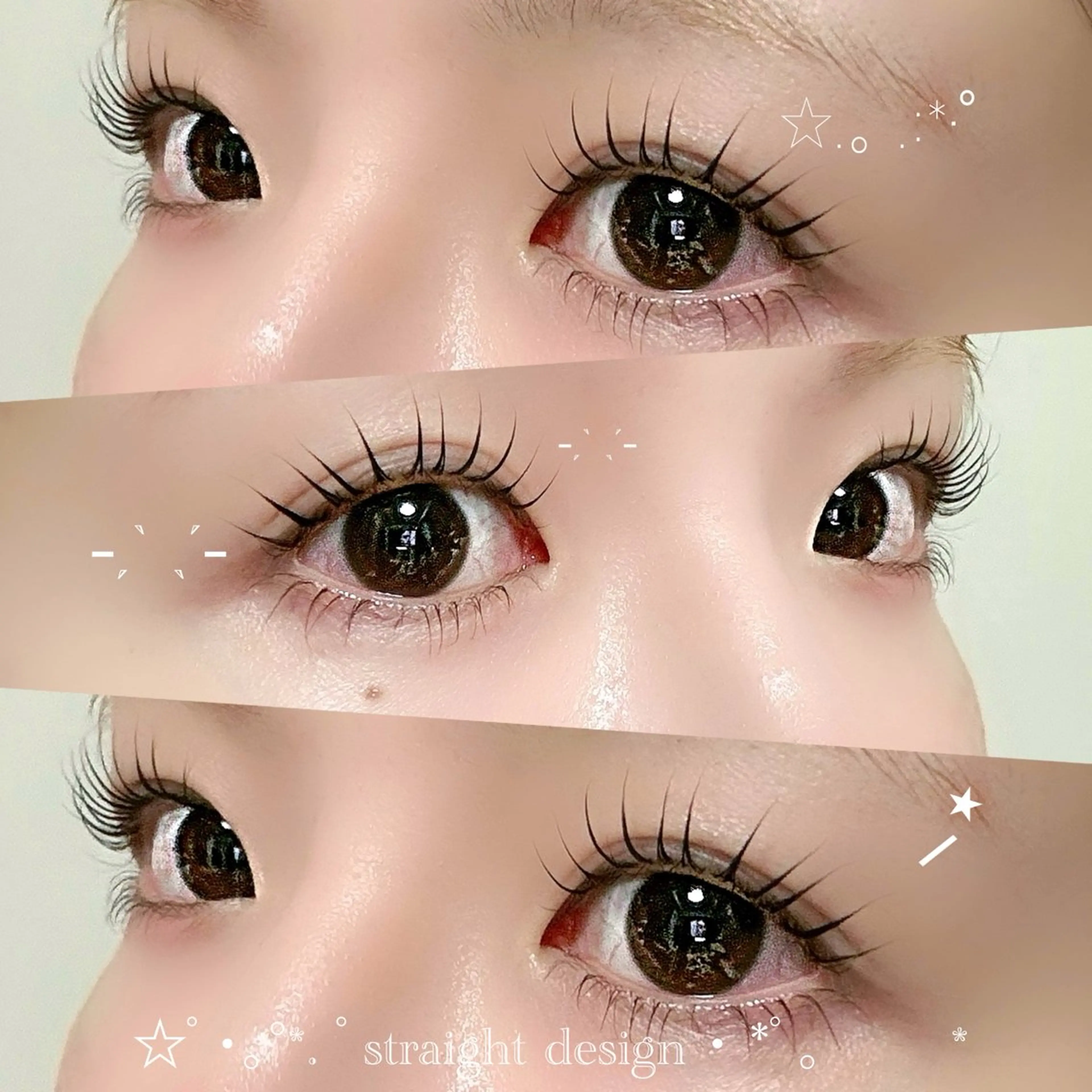 マツエク・マツパ RECHEL ALOHAのマツエク・マツパデザイン