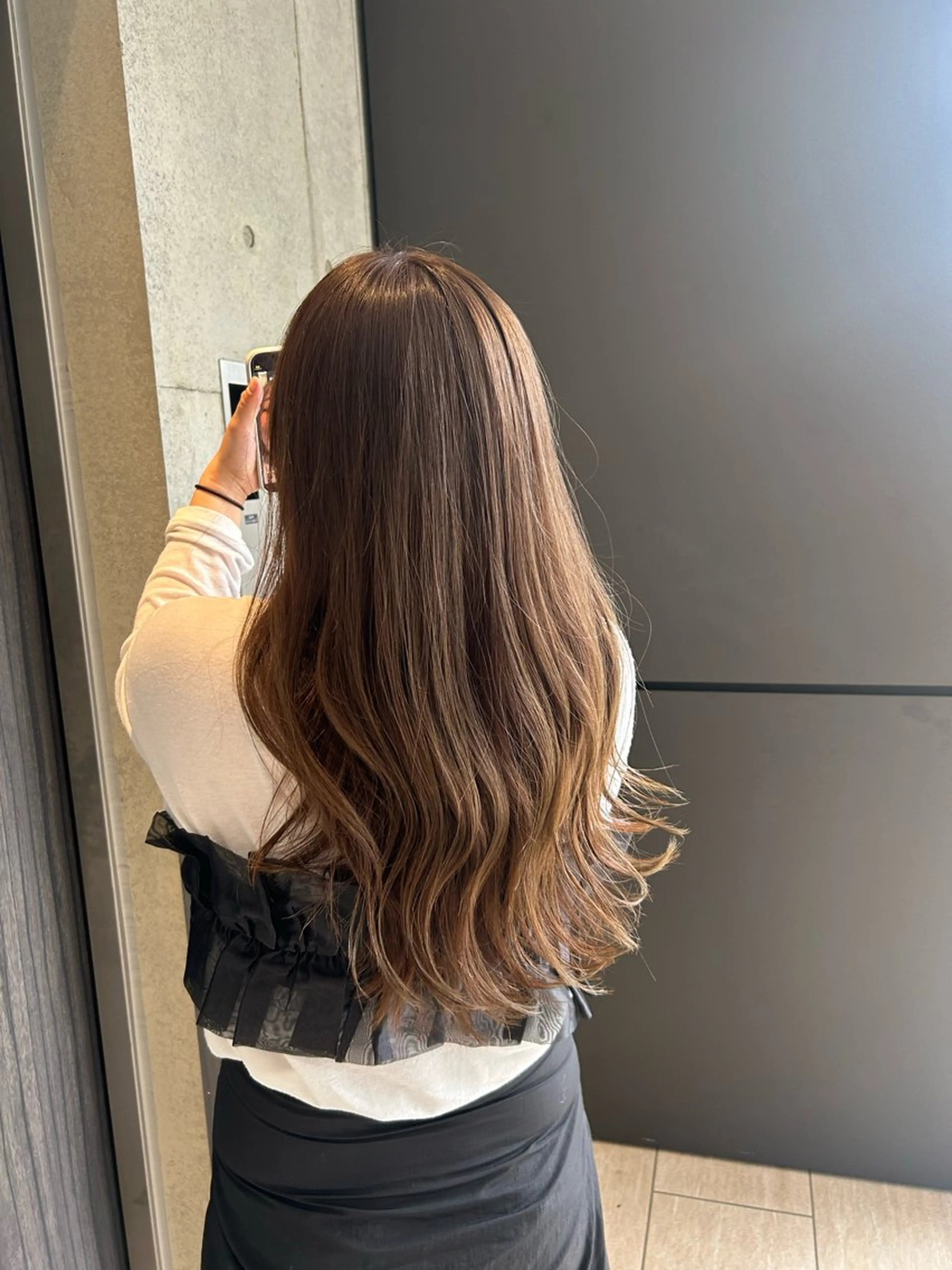 ロング カラー Maison de Day&Night所属・Day&Night kanaのヘアスタイル