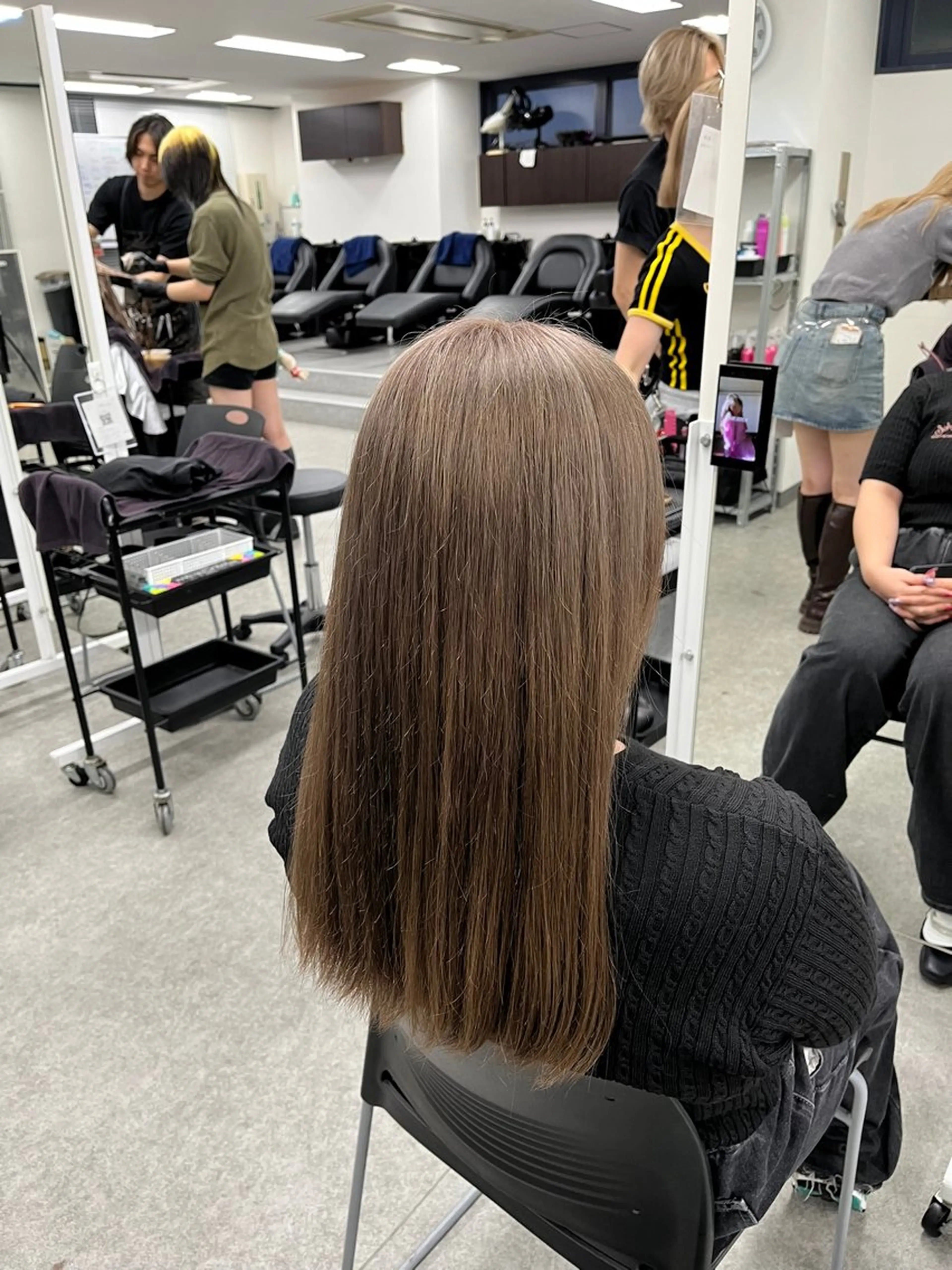 ロング カラー 川越ハイトーン Yumaのヘアスタイル