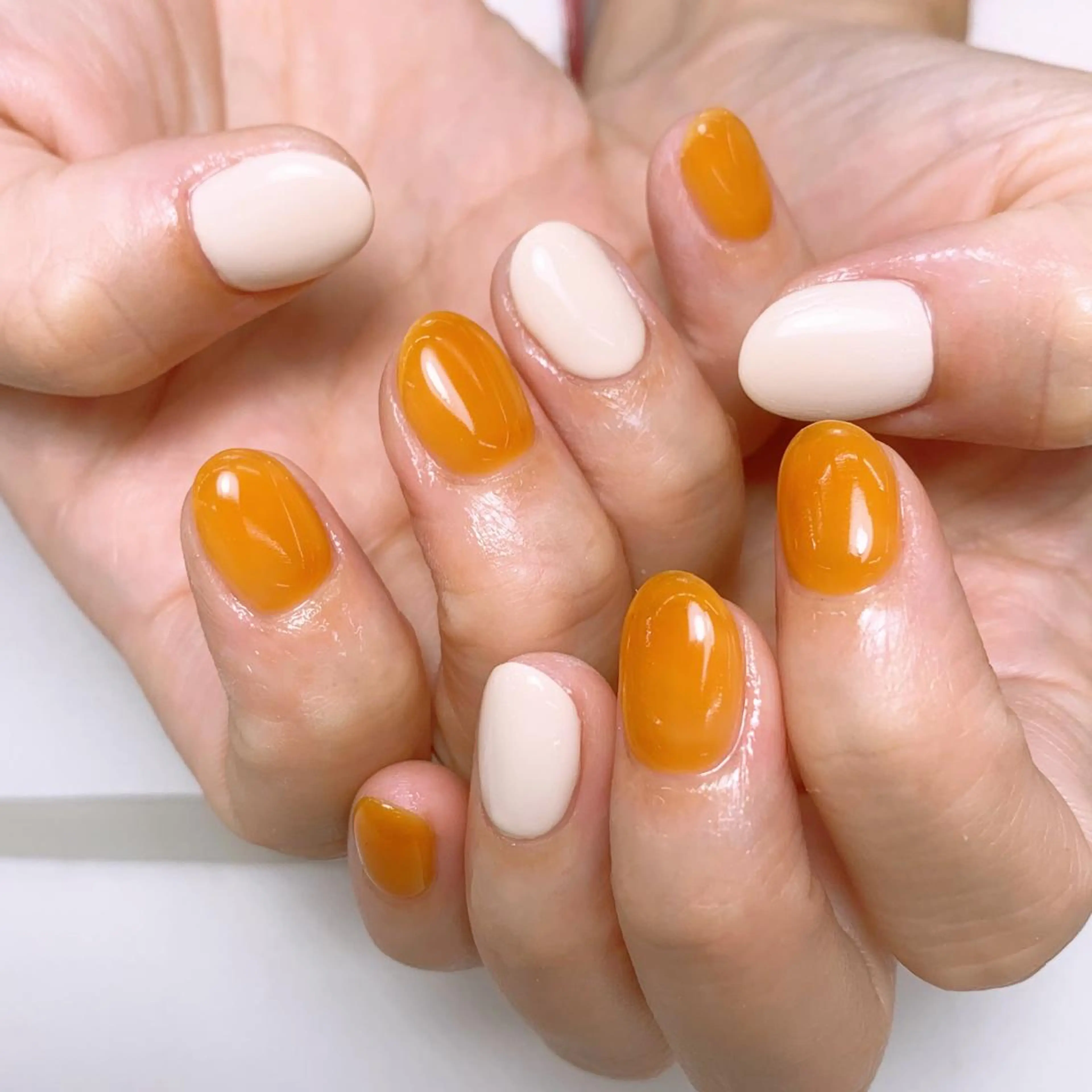 ネイル ⭐︎休業中の練習⭐︎ JNA認定講師髙橋のネイルデザイン