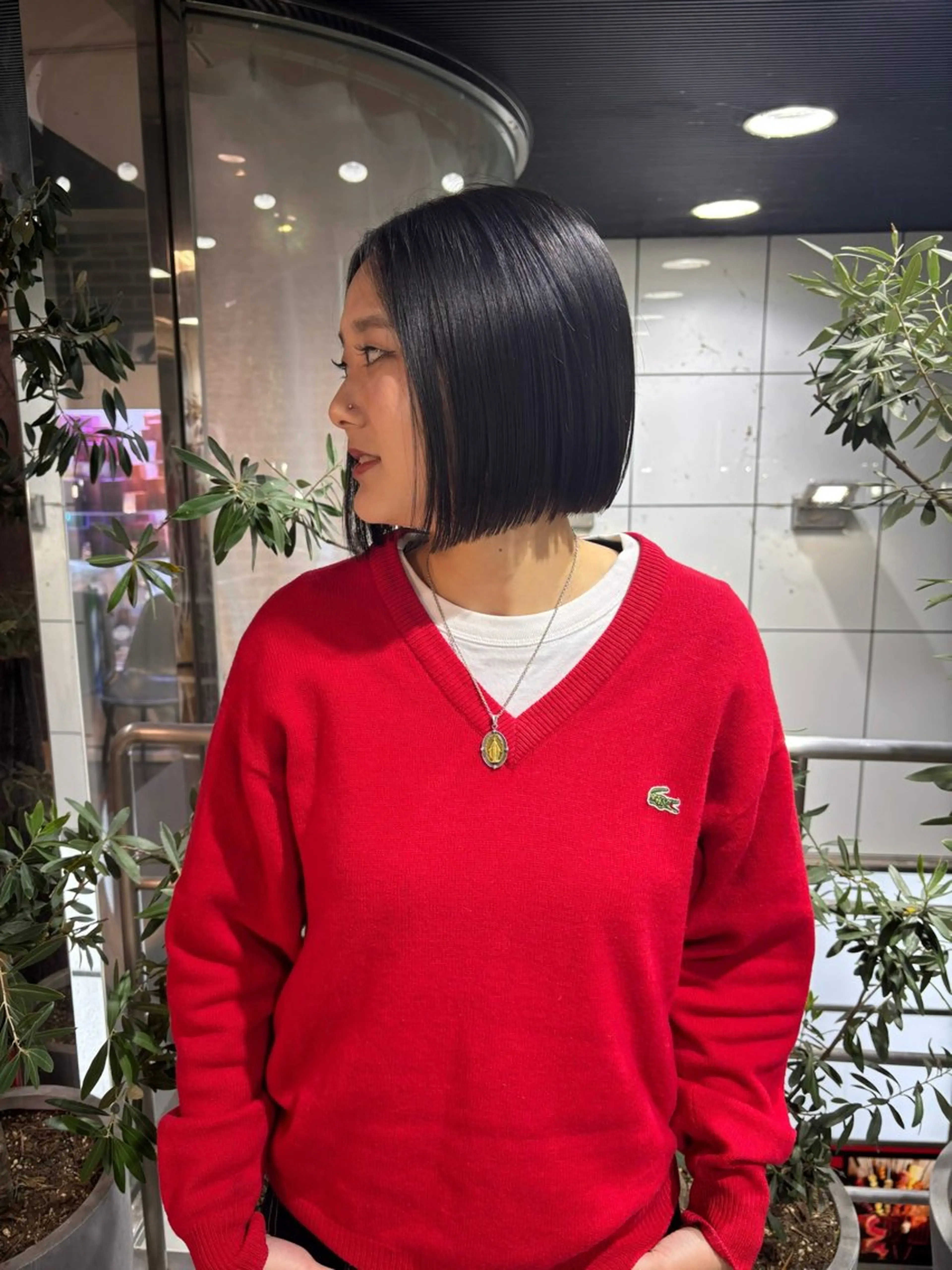 カット レイヤー/ボブ /メンズ🪩KAYOのヘアスタイル