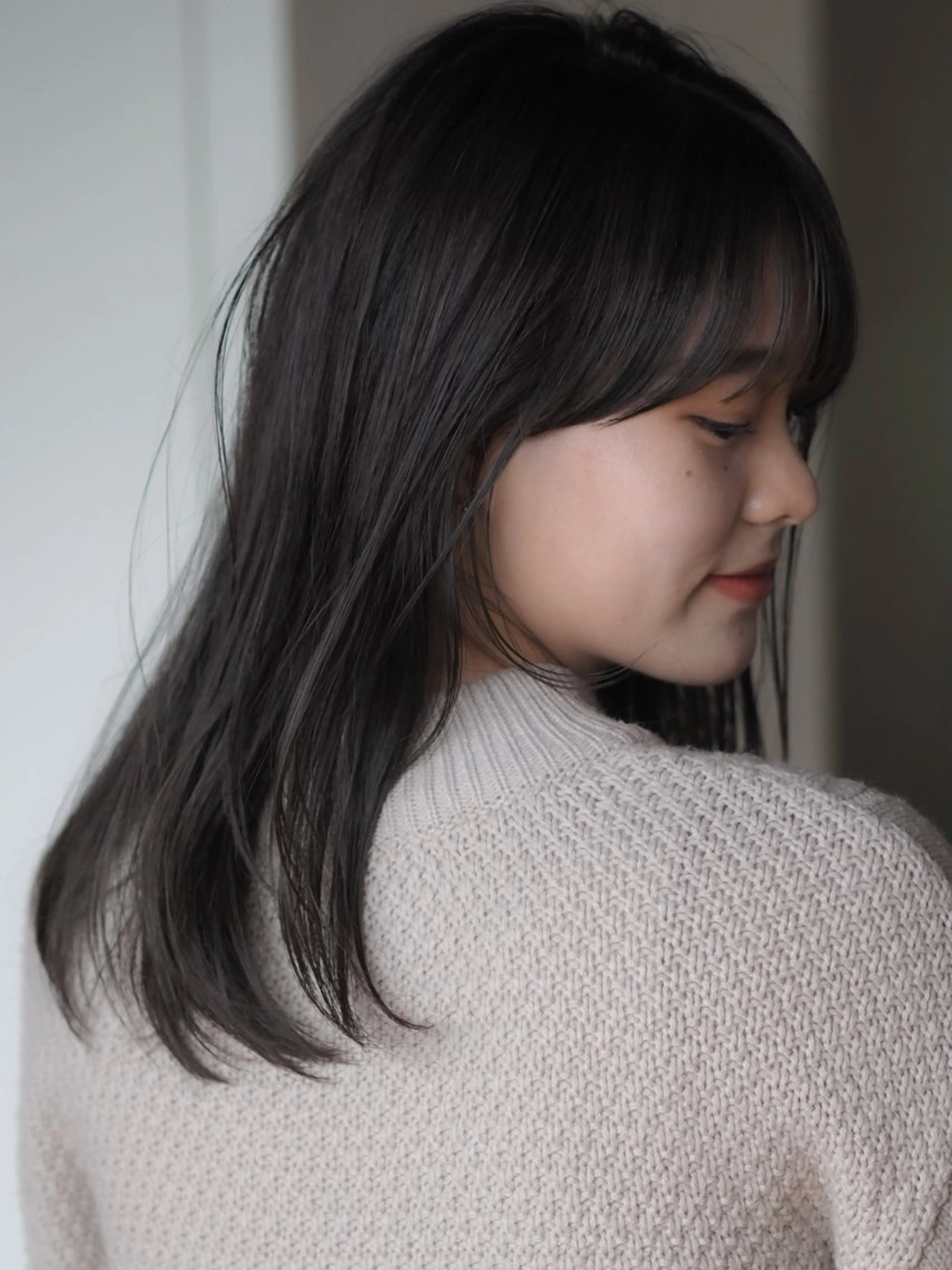 カラー ブリーチ ダブルカラー ブリーチなしカラー ウルフ/レイヤー/ ブリーチカラーのヘアスタイル