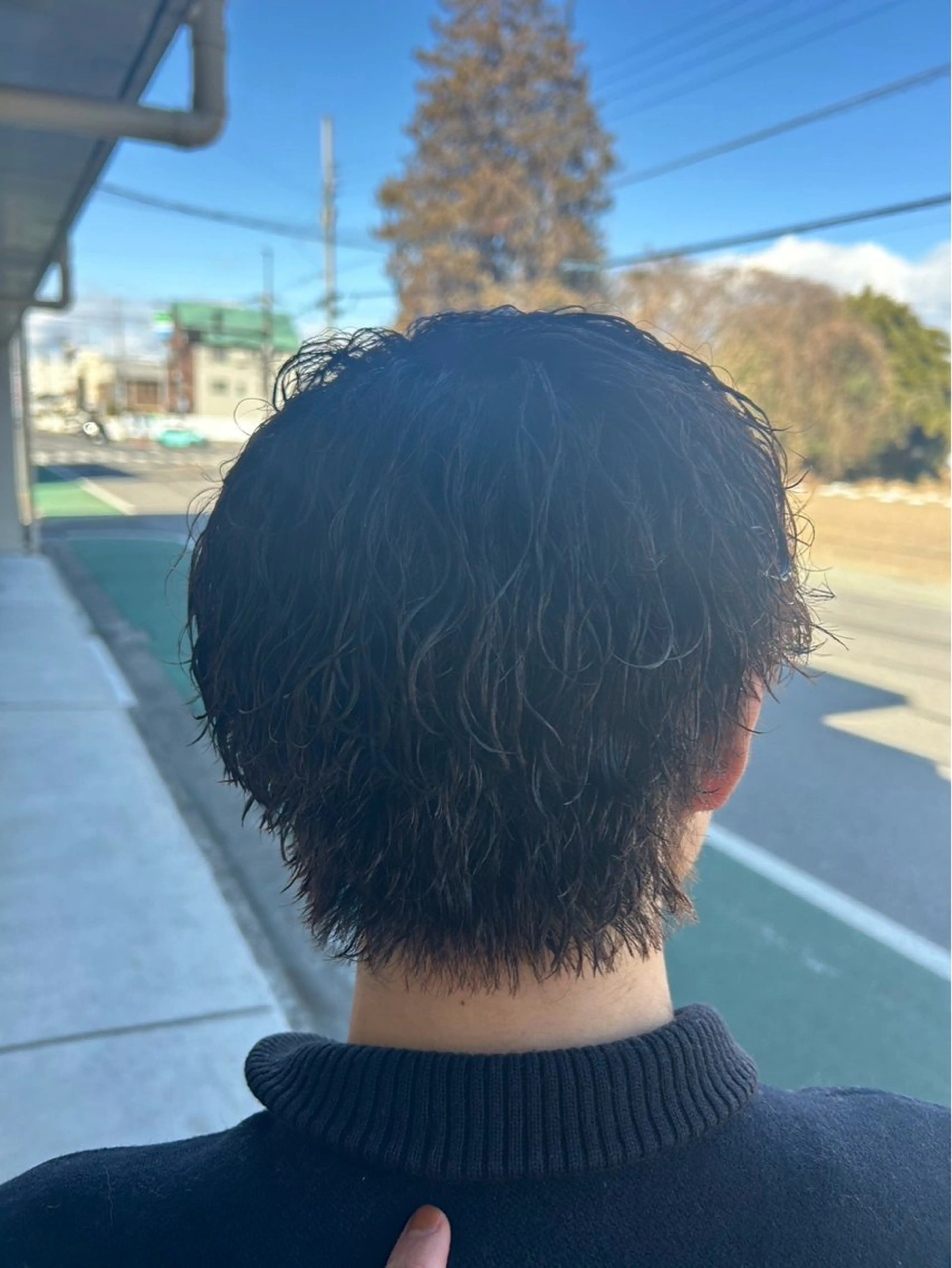 メンズ 山田 誠也のヘアスタイル