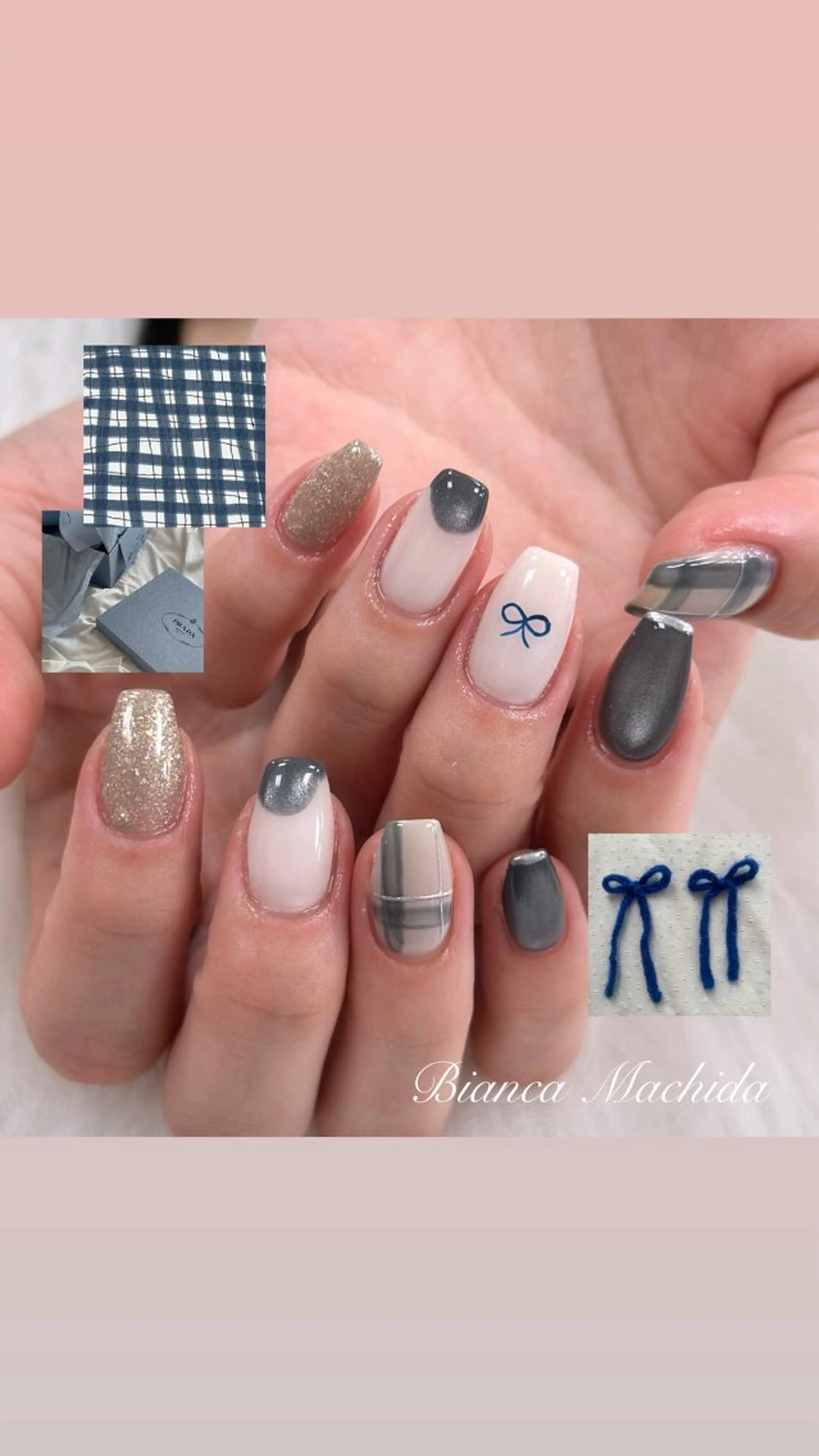 ネイル ハンドネイル Bianca👼🏻 OIKAWAのネイルデザイン