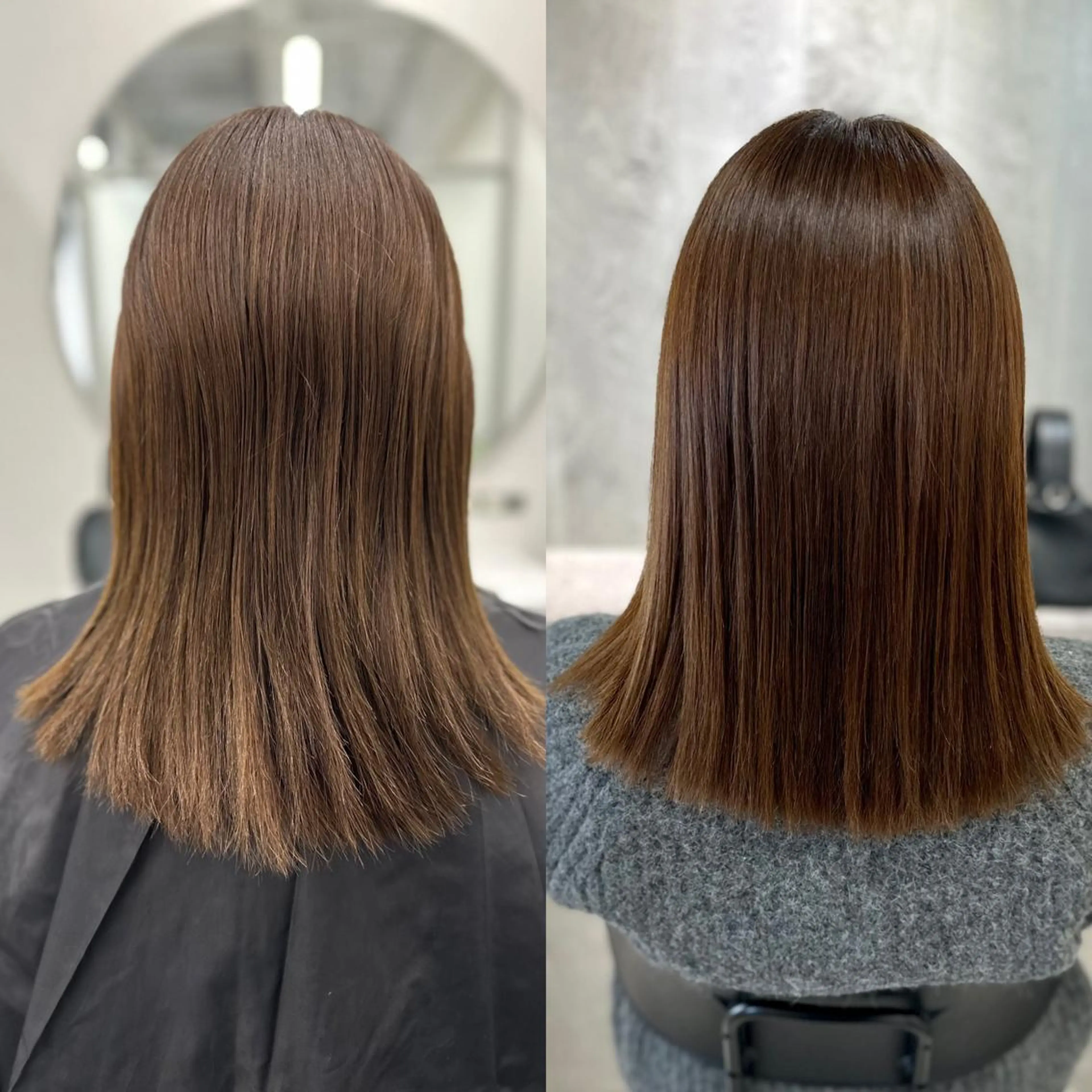 セミロング JYO 髪質改善専門家のヘアスタイル