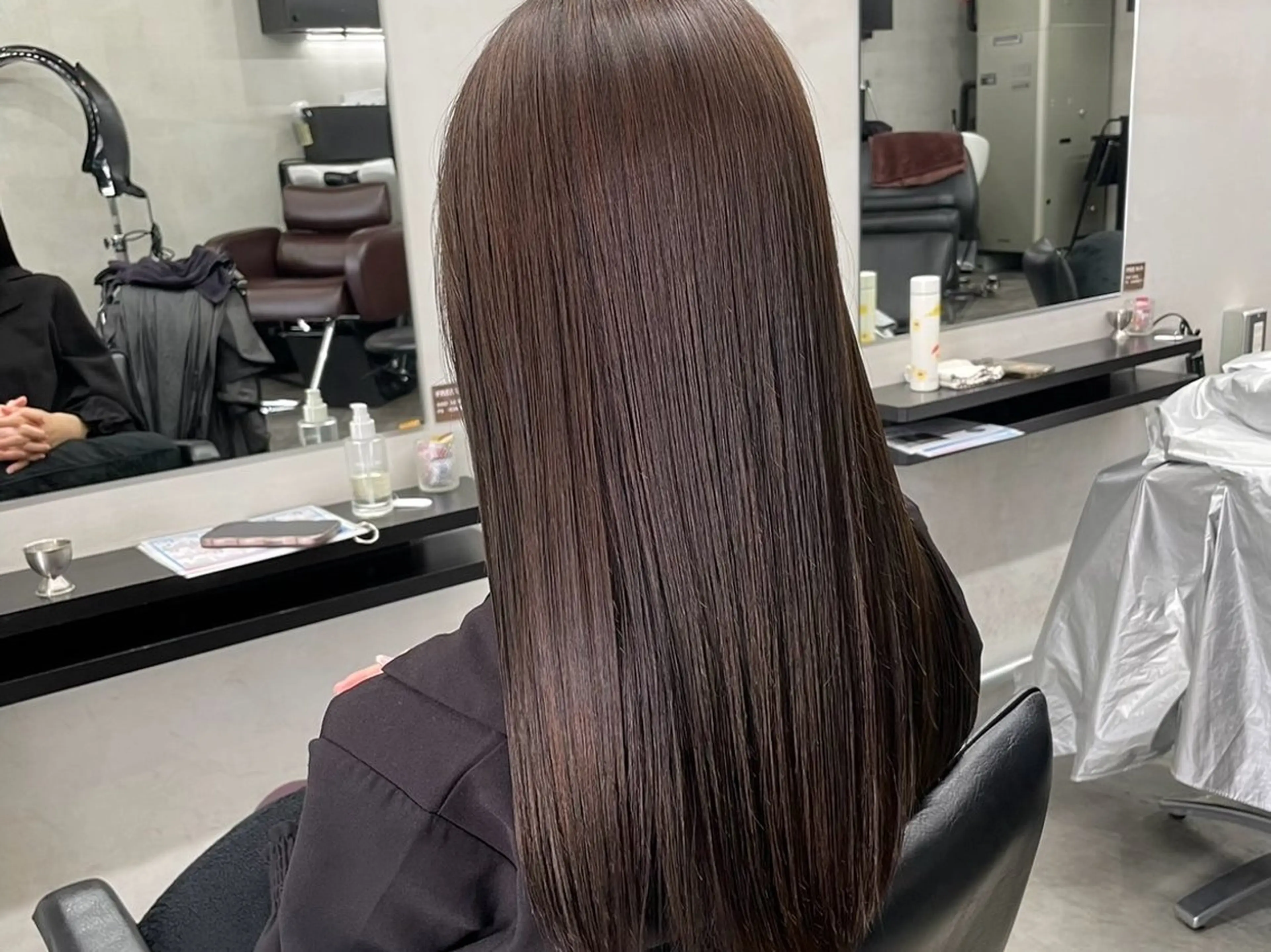 ロング カラー 💈直毛×ツイスパの プロ🥷清水真之介のヘアスタイル