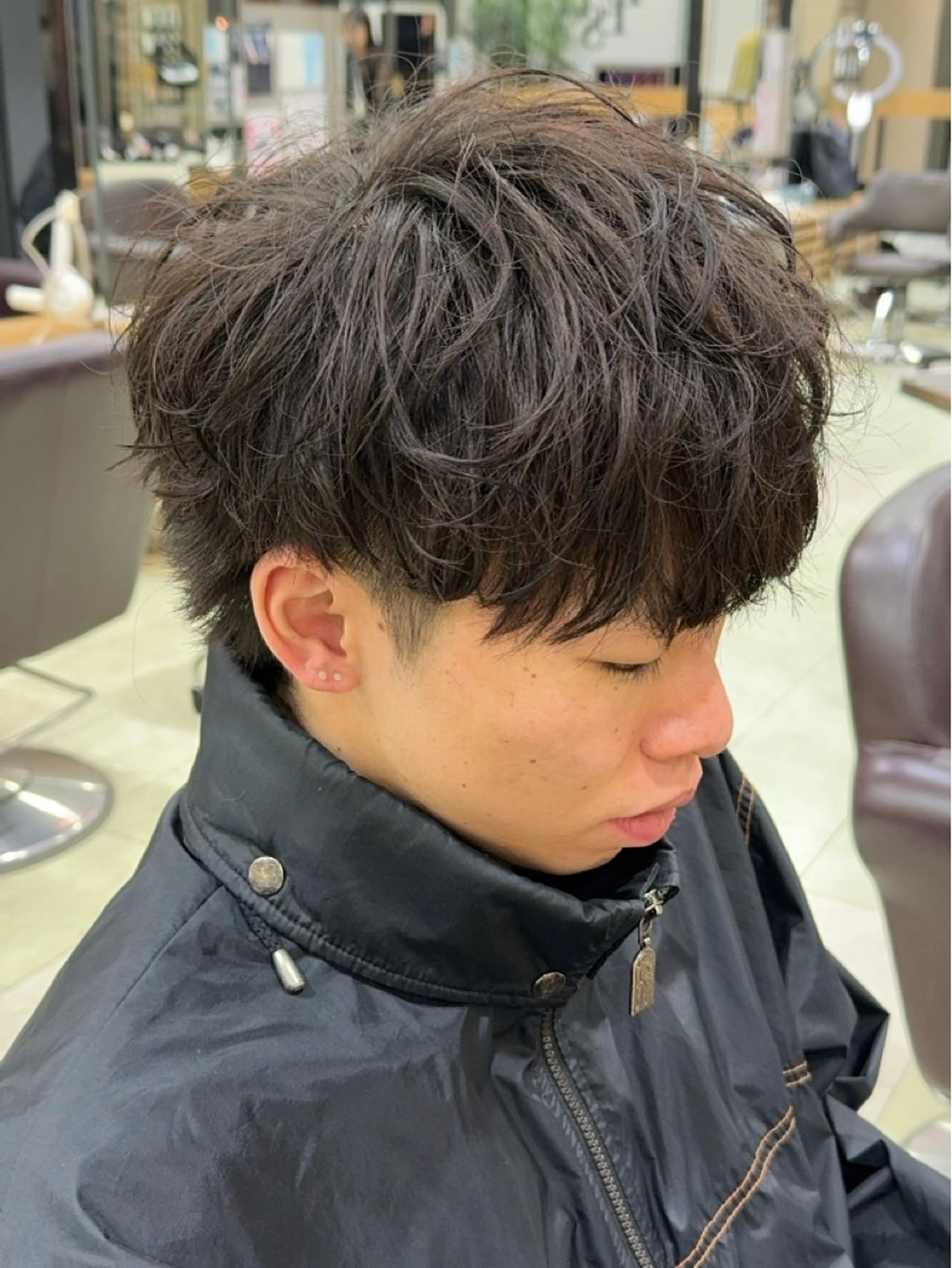 【シャドウパーマ】メンズカット+シャドウパーマの写真