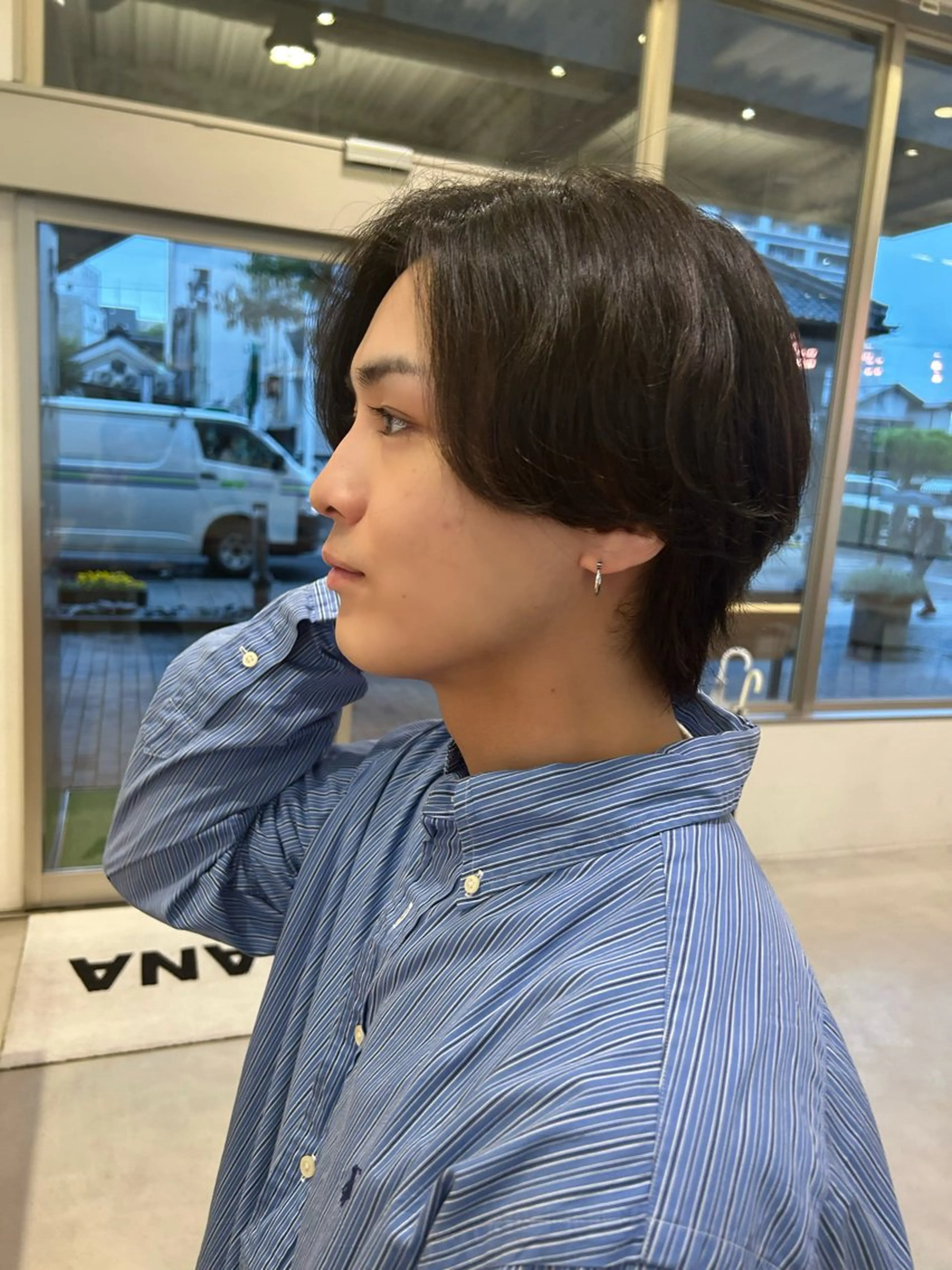 メンズ 倉科夏奈 カラー/エクステのヘアスタイル