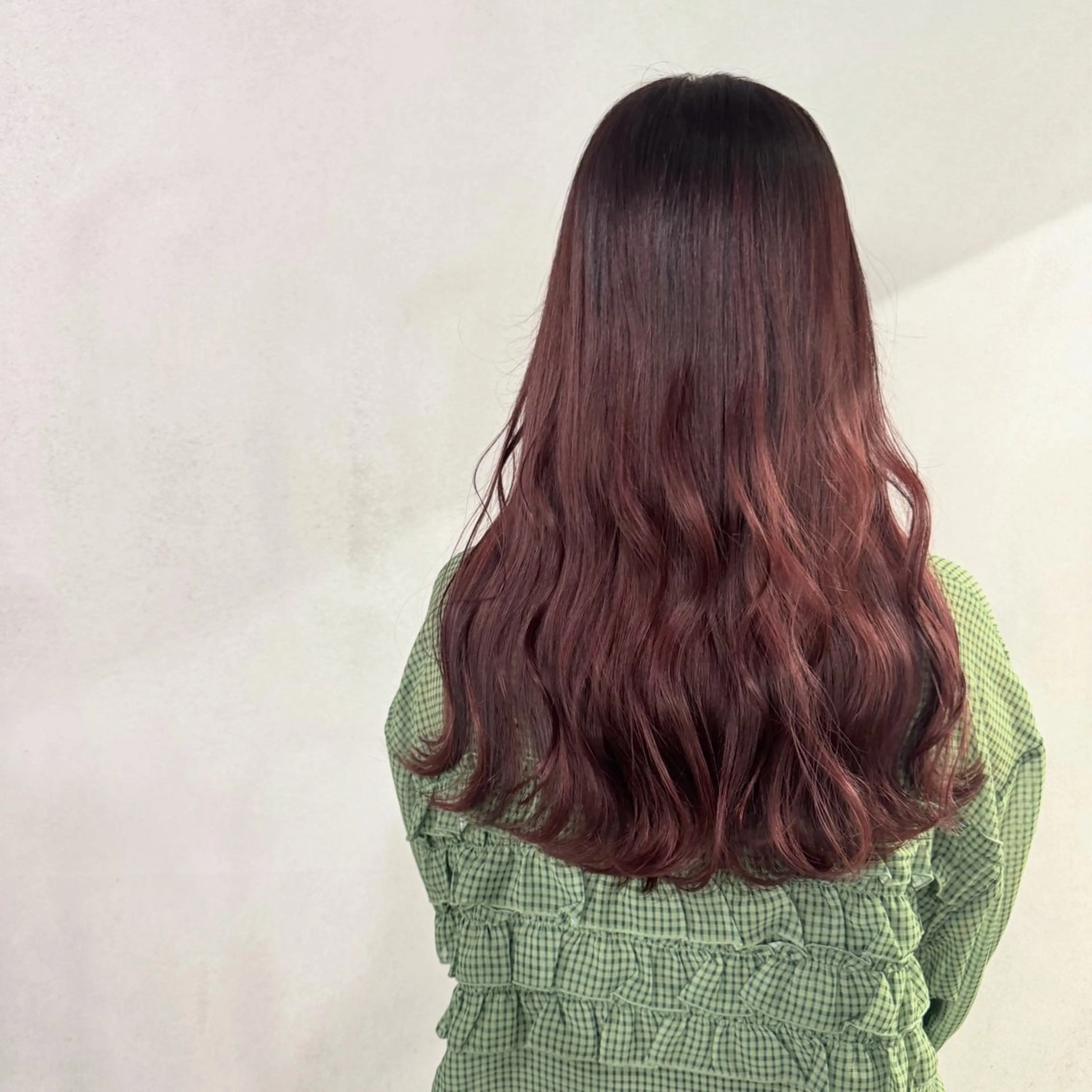 セミロング カラー ヘアカラー トリートメント #tag 佐藤璃美のヘアスタイル