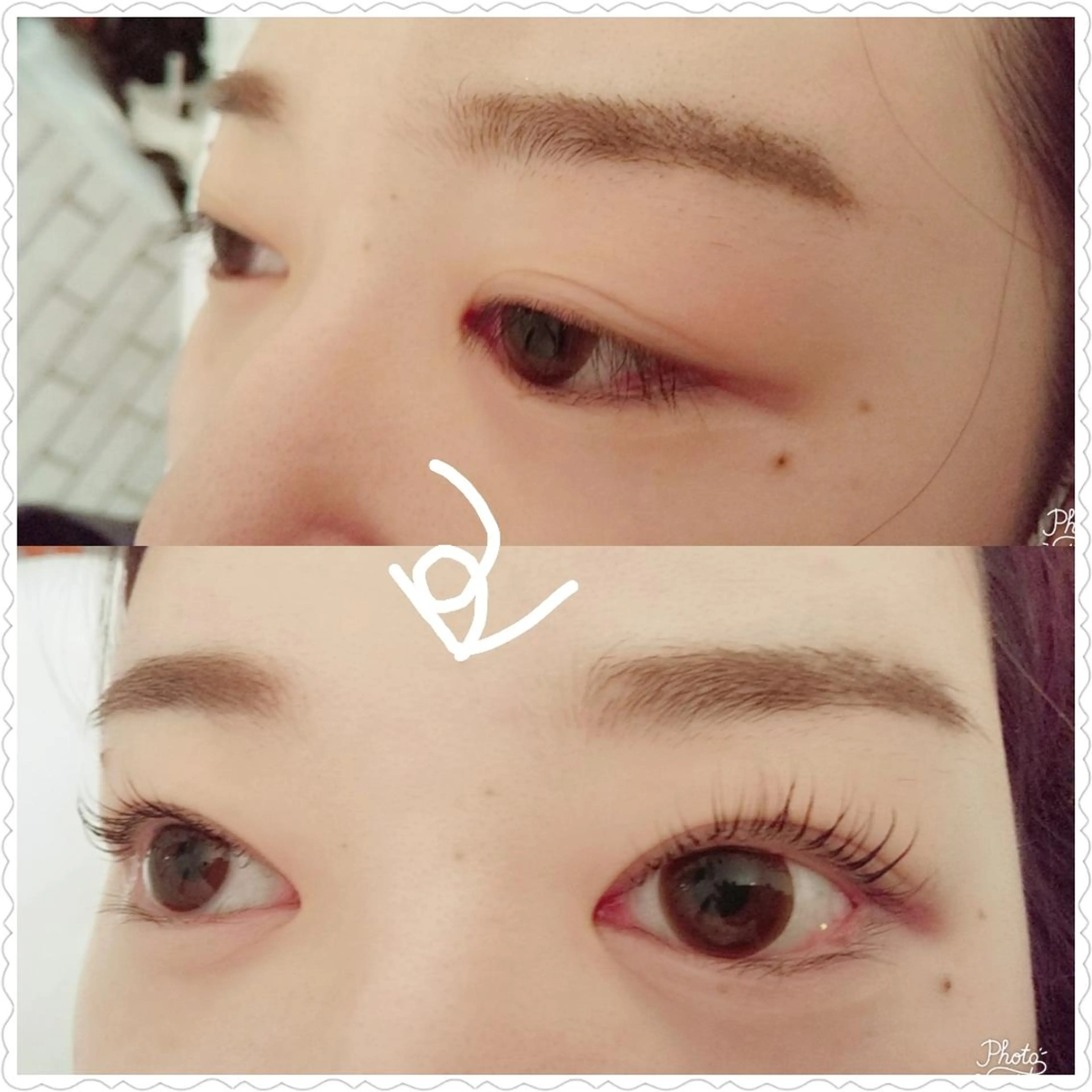 マツエク・マツパ 💡次世代LED -TIARA💡のマツエク・マツパデザイン