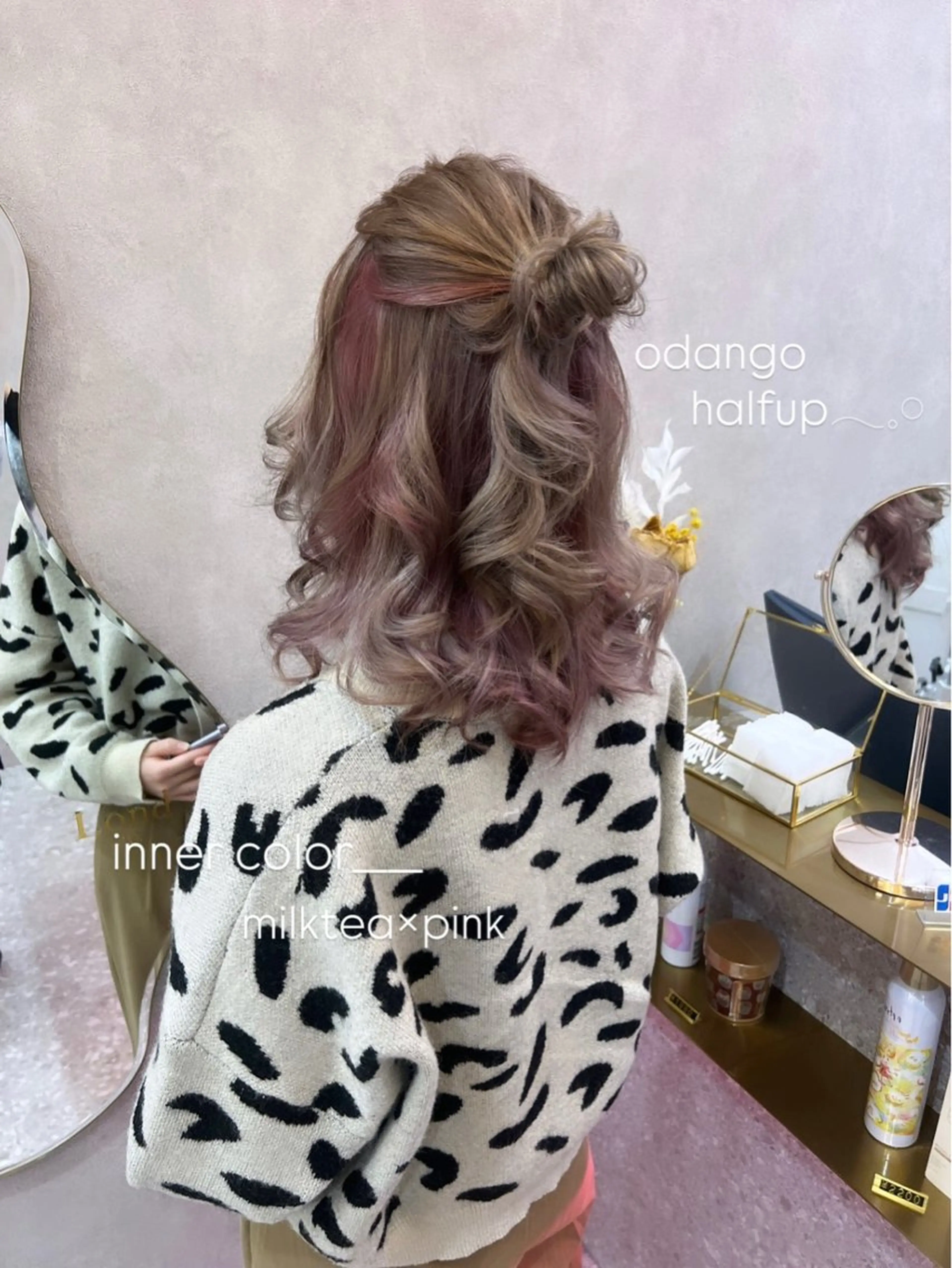 セミロング ヘアアレンジ ヘアセット はるか/ヘアアレンジ カチモリ・ゆるふわのヘアスタイル