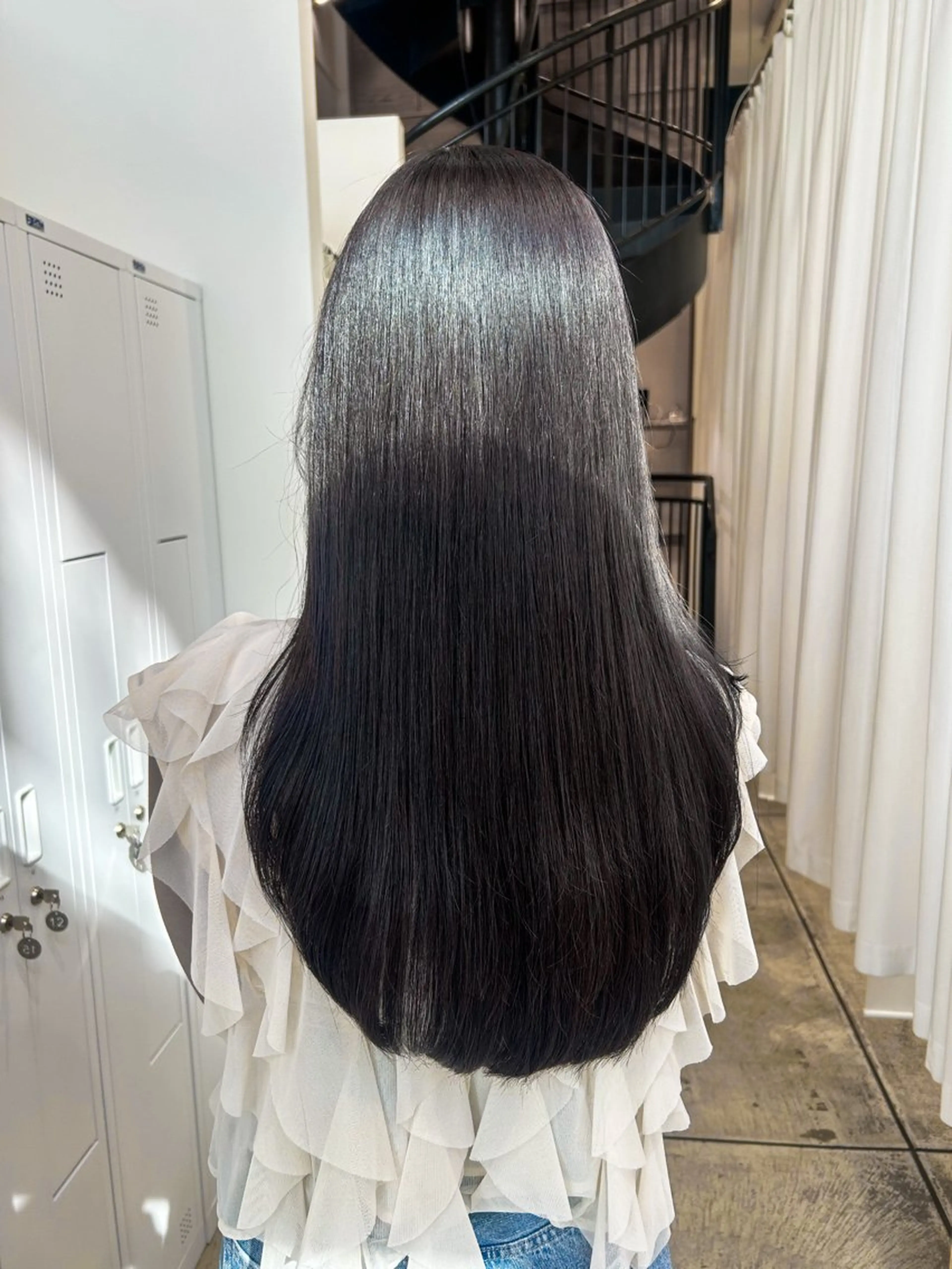 ロング カラー ヘアアレンジ 髪質改善 トリートメント カット ヘアカラー トリートメント yuka .のヘアスタイル