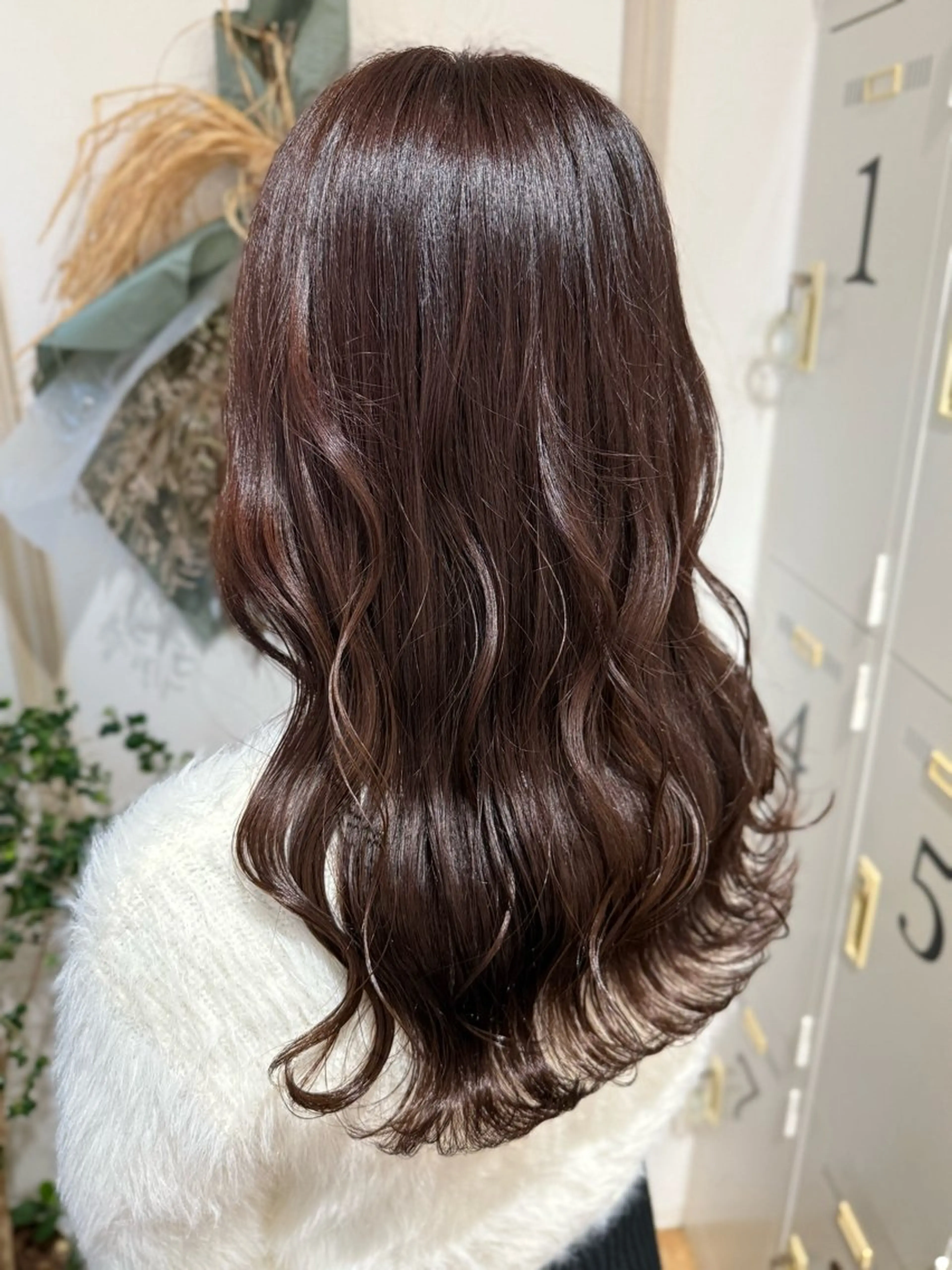 ロング カラー merc.🦋菱谷 はなのヘアスタイル