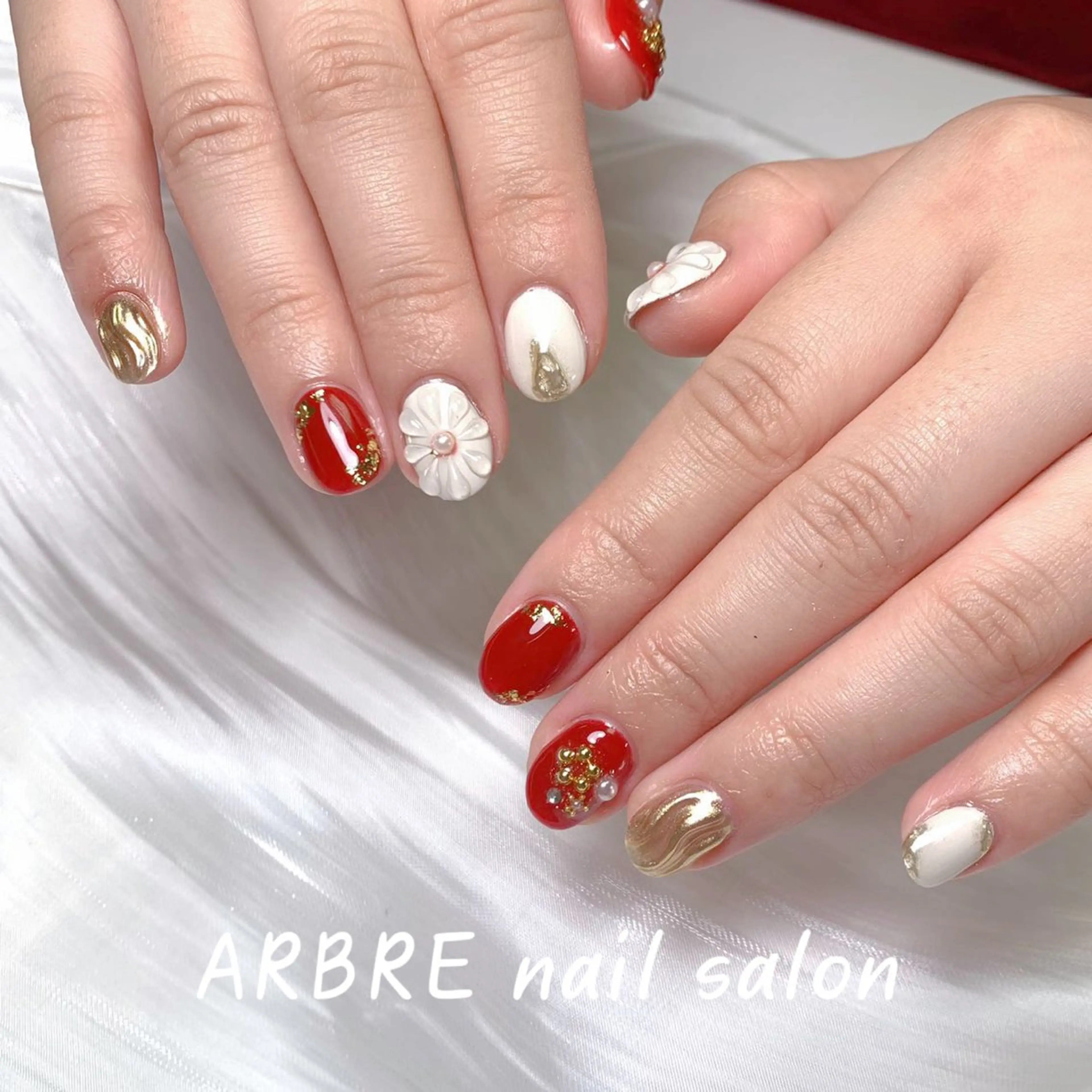 ネイル ハンドネイル ハンドケア ARBRE nailsalonのネイルデザイン