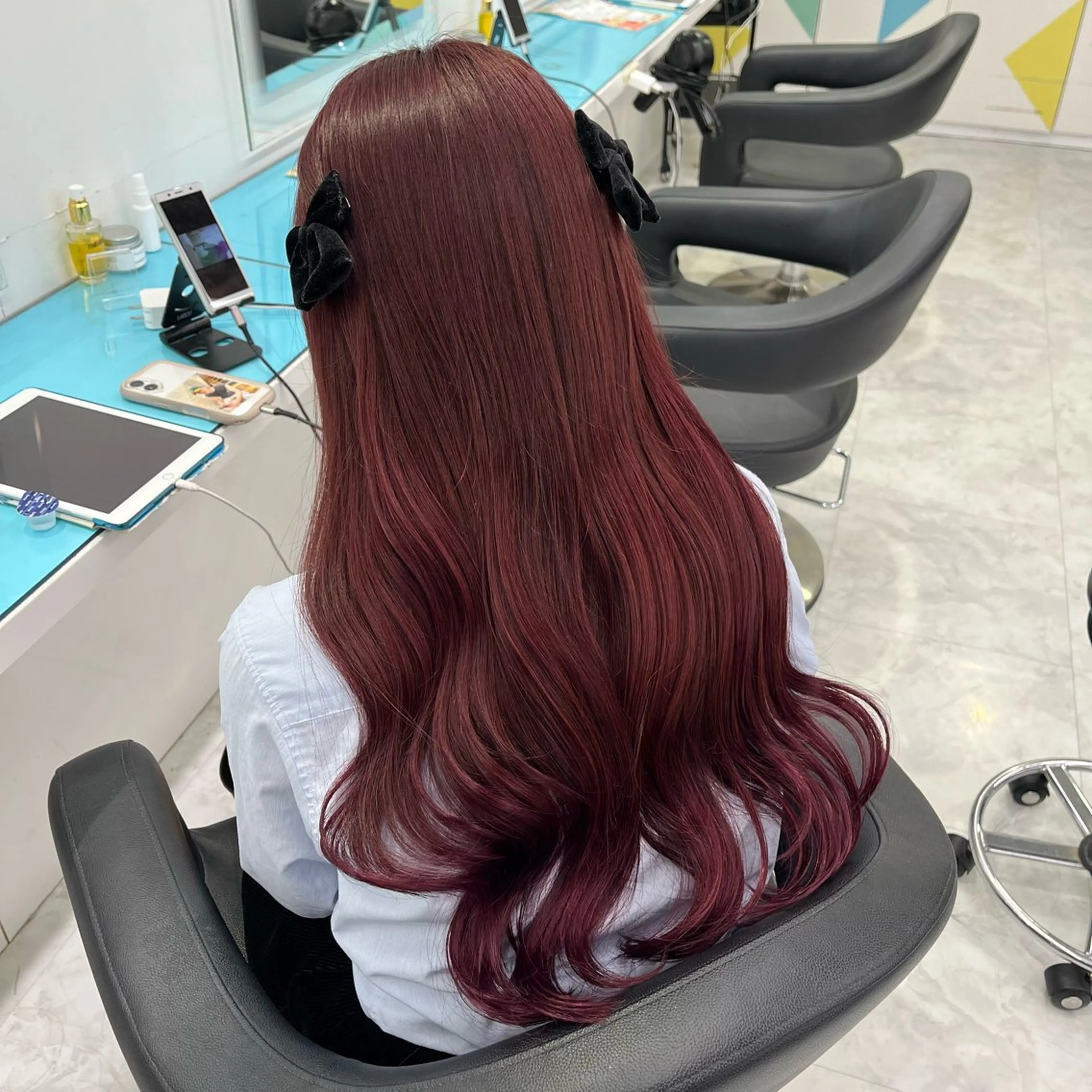 カラー カット ヘアカラー トリートメント ヘアセット akari🎀🤍 ガーリーstyleのヘアスタイル