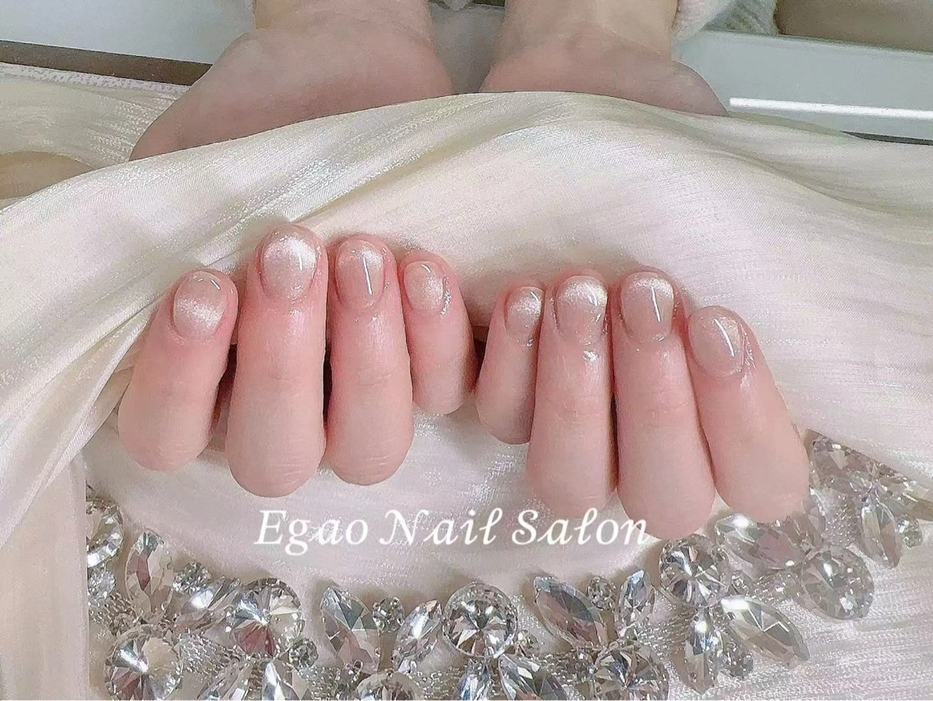 ネイル フットネイル ジェルネイル 韓国ネイル マグネットネイル メンズネイル ハンドネイル Egao Nail錦糸町店のネイルデザイン